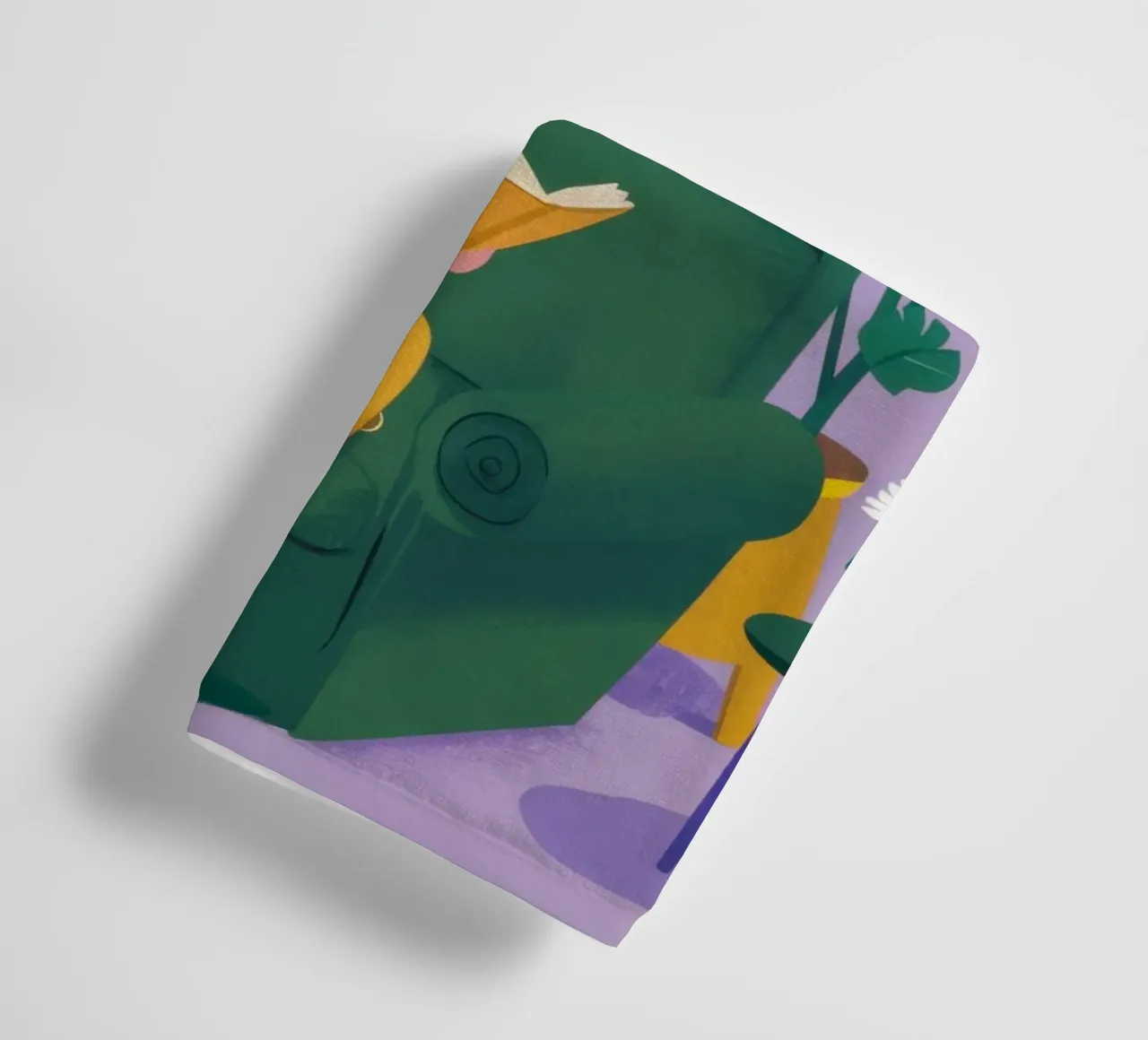 Coin lecture Monstera serviette de bain de Pale Aura
