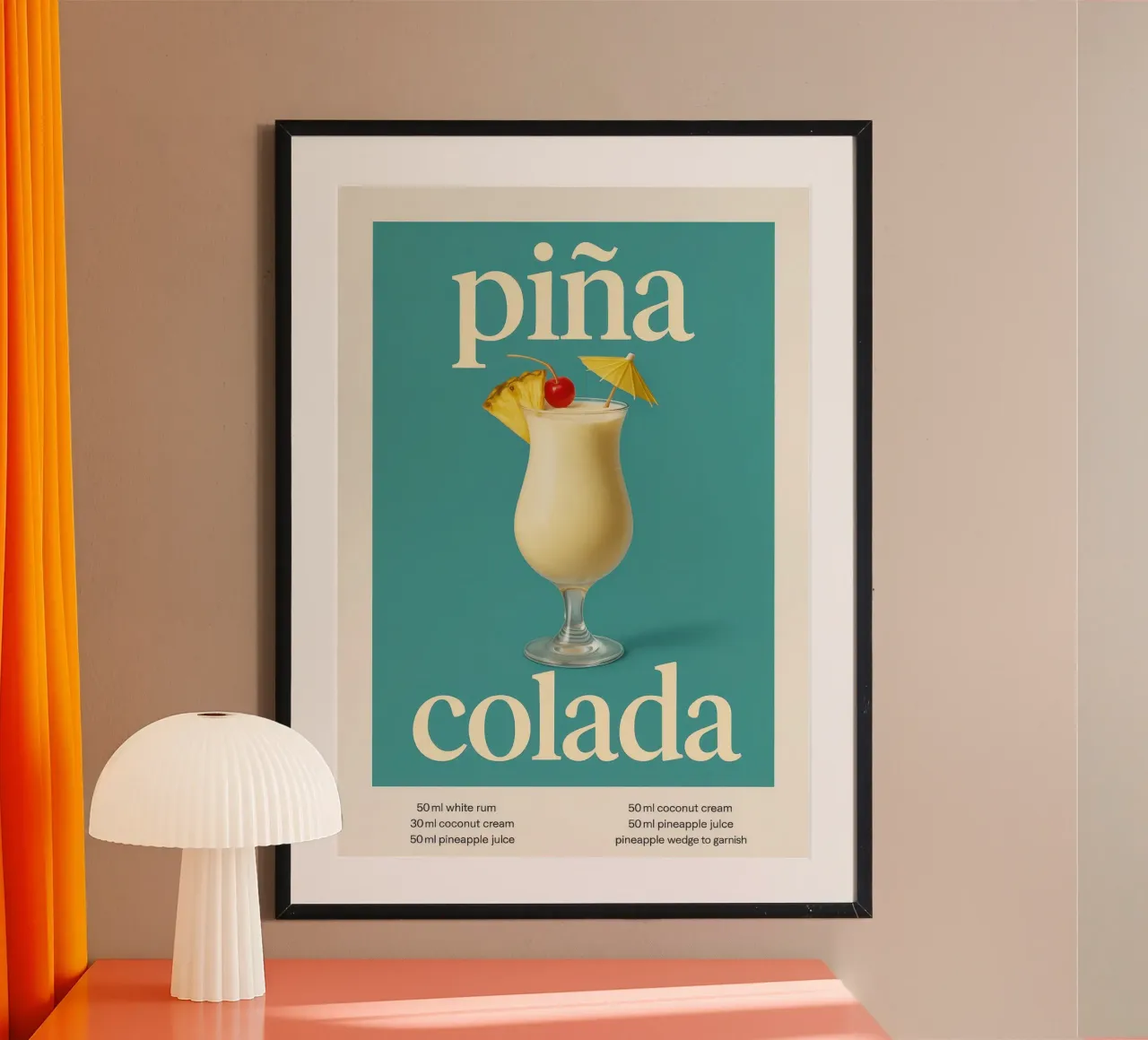 Pina Colada carta hahnemühle da Attaboy Dsgn