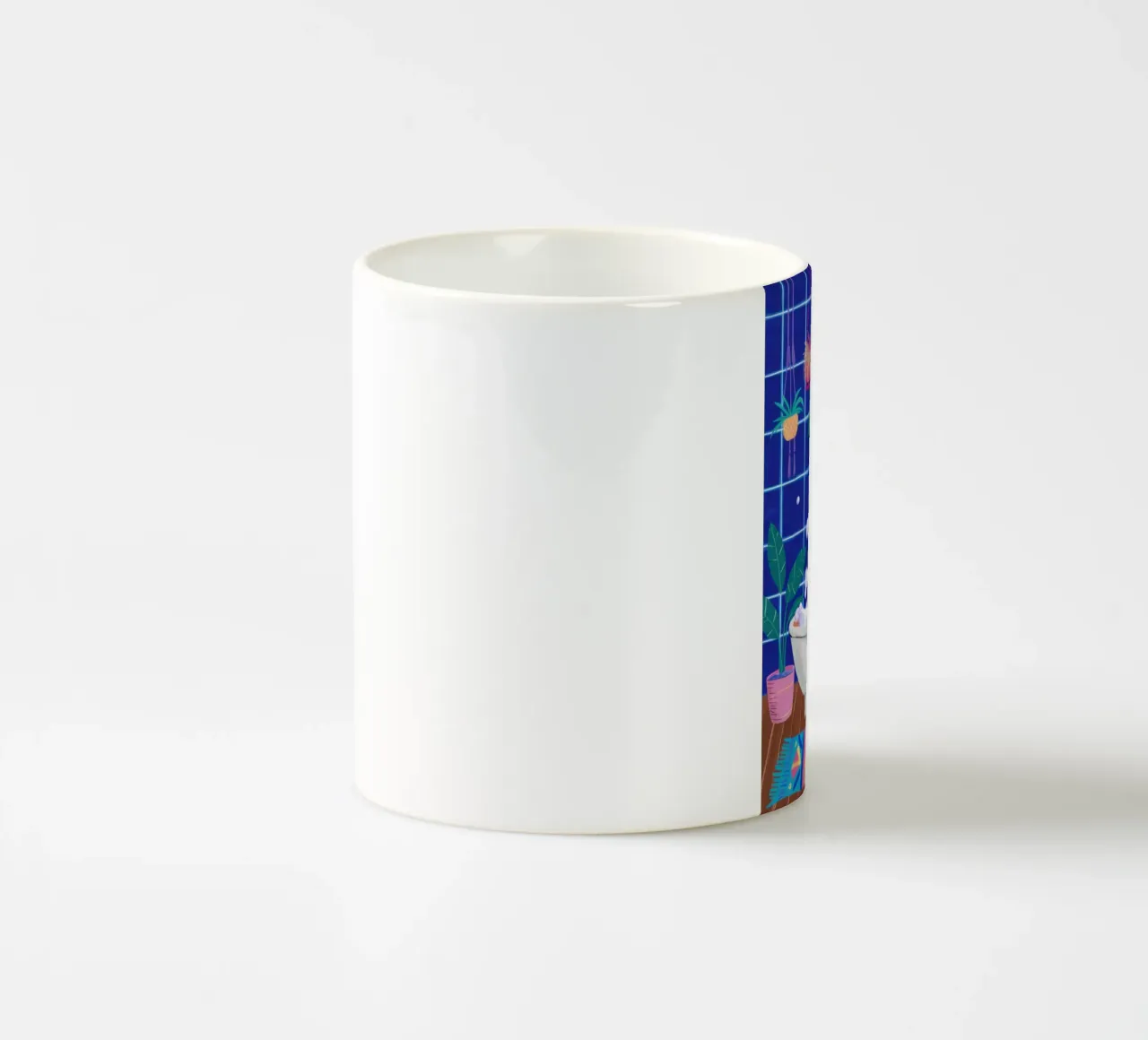 Libri e stelle della vasca da bagno tazza in ceramica da Pale Aura