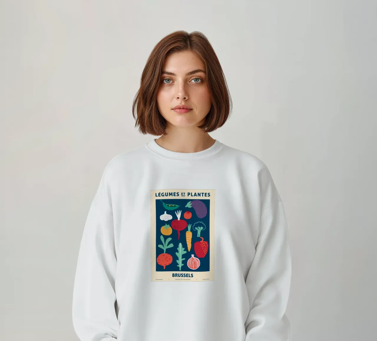 Fiori e piante Bruxelles felpa da Jose