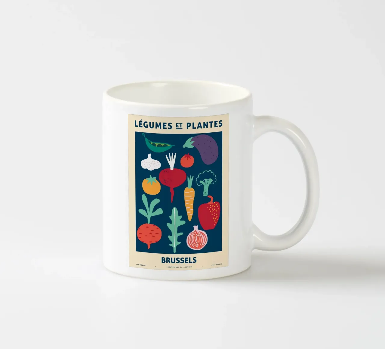 Fiori e piante Bruxelles tazza in ceramica da Jose