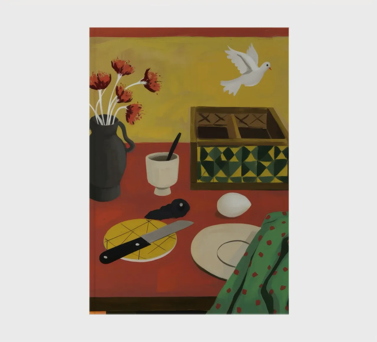 Dining Table Abundance notebook by Stone Decade