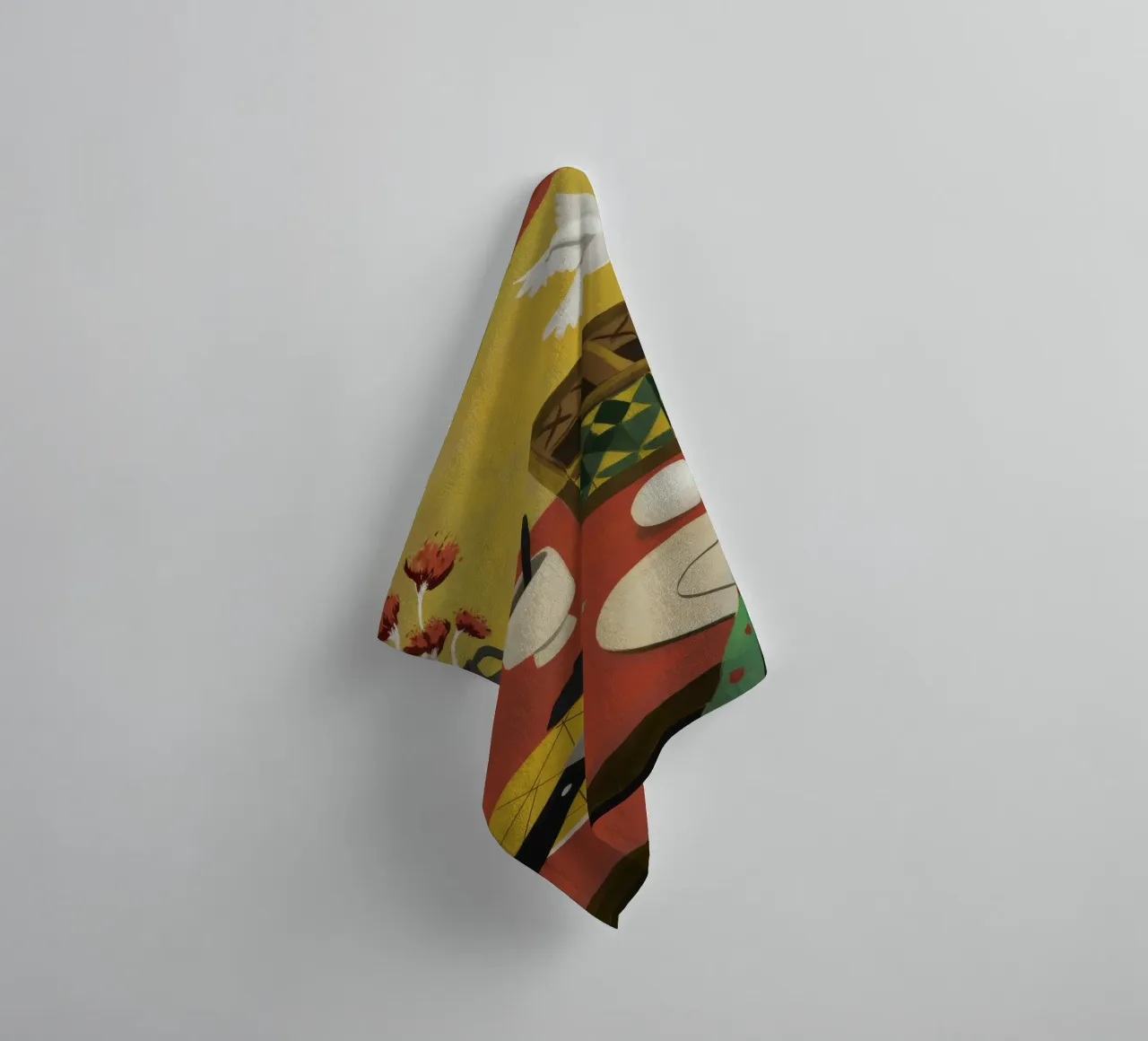 Dining Table Abundance towel by Stone Decade