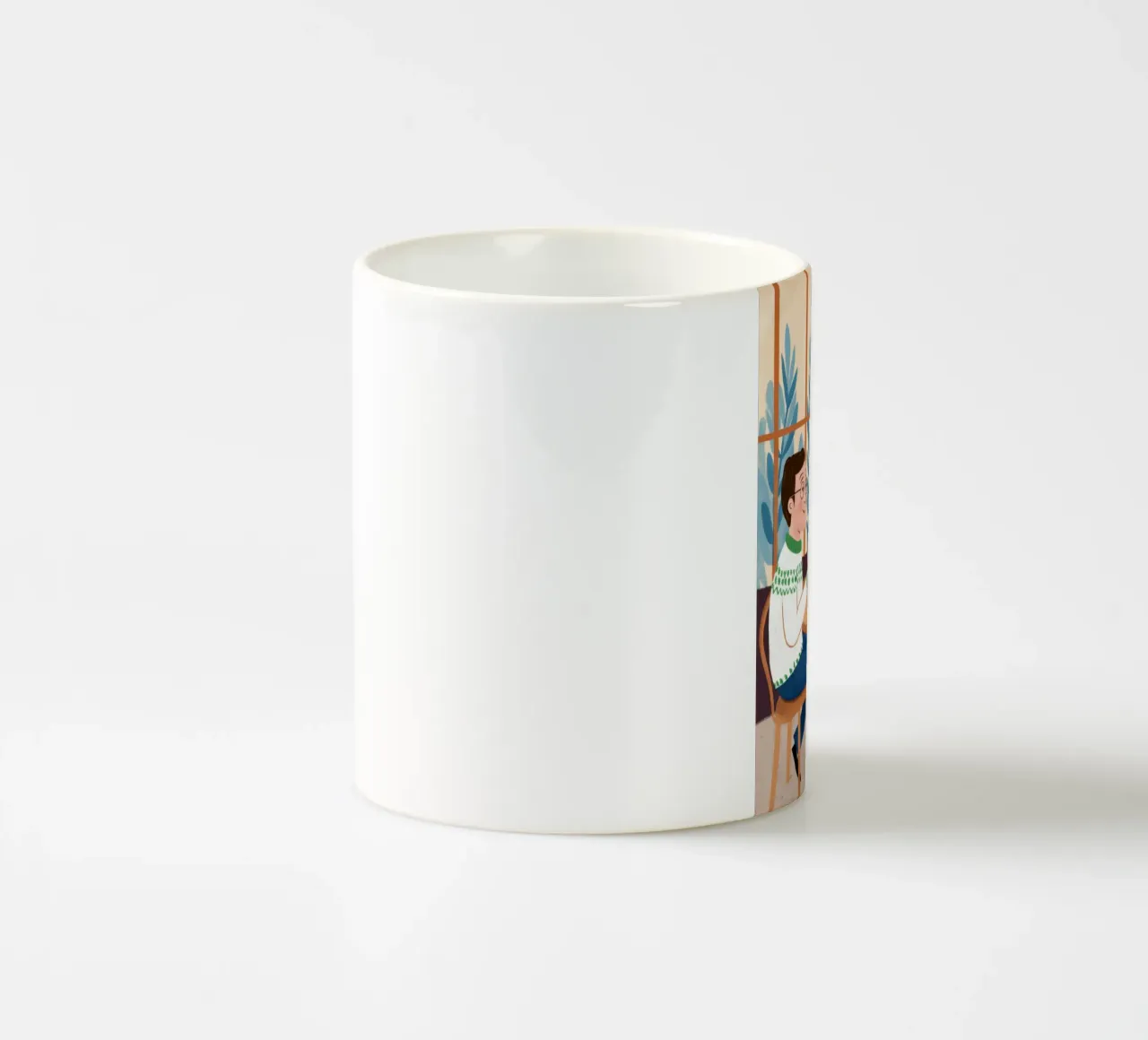Caffè Chat di coppia tazza in ceramica da Sentinel Glow