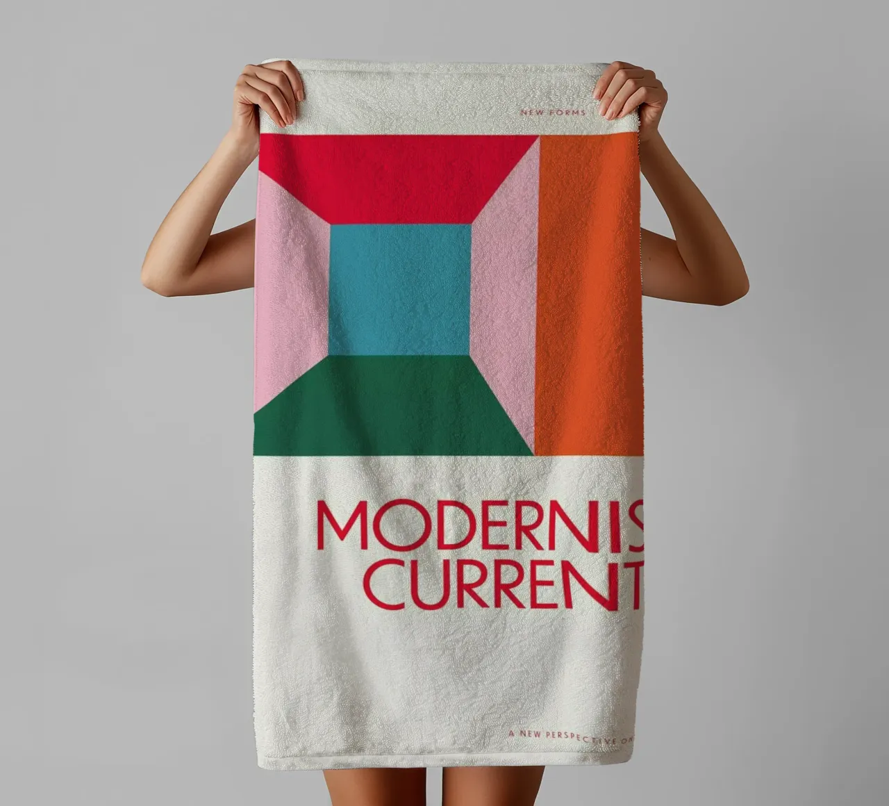 Modernist Currents 5 asciugamano da bagno da Studio One