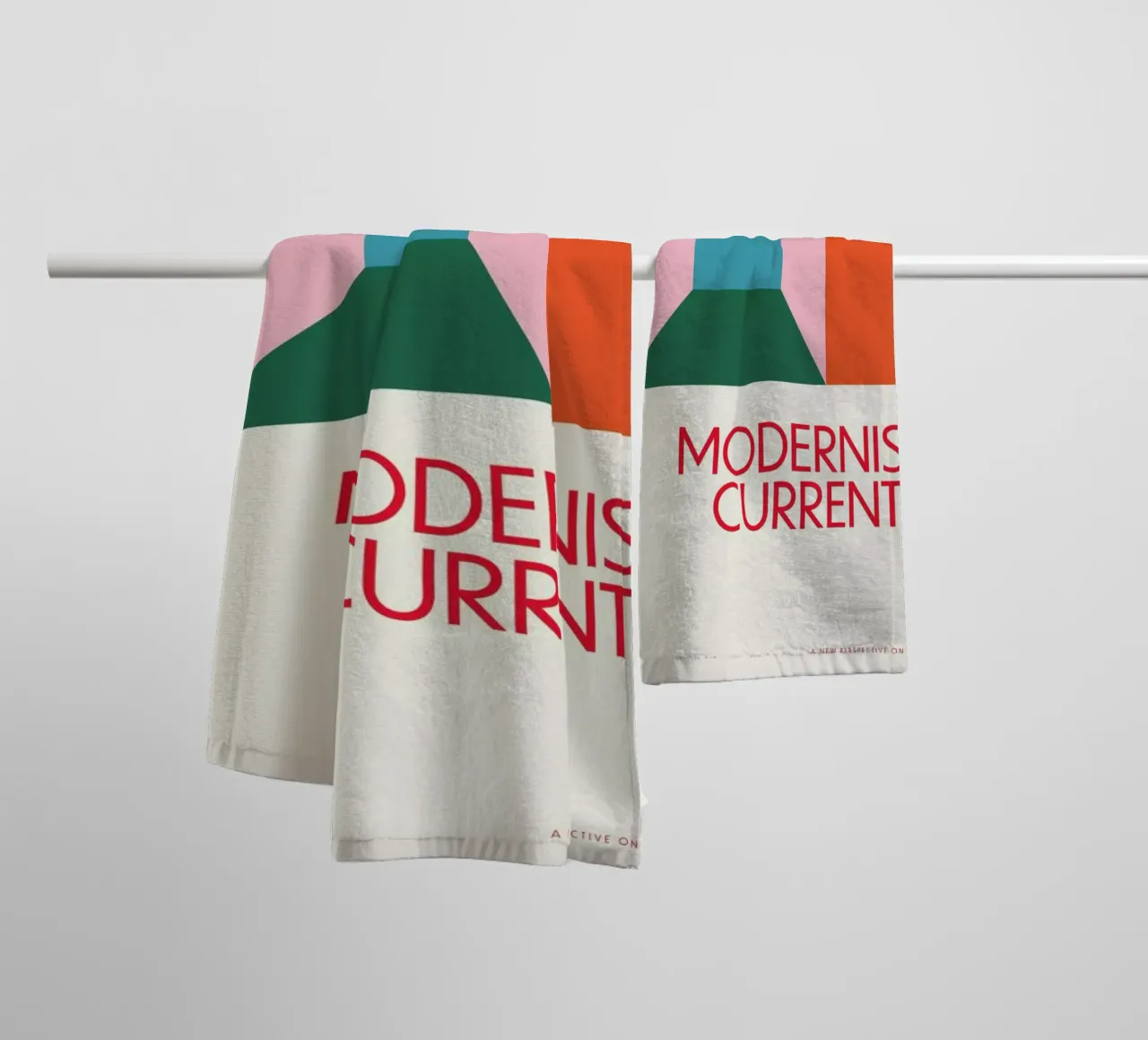 Modernist Currents 5 asciugamano da bagno da Studio One
