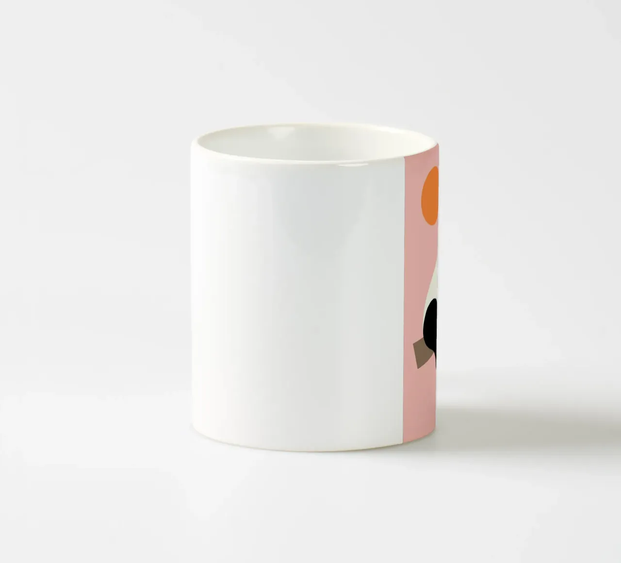 Lazy Day ceramic mug by Andy Westface