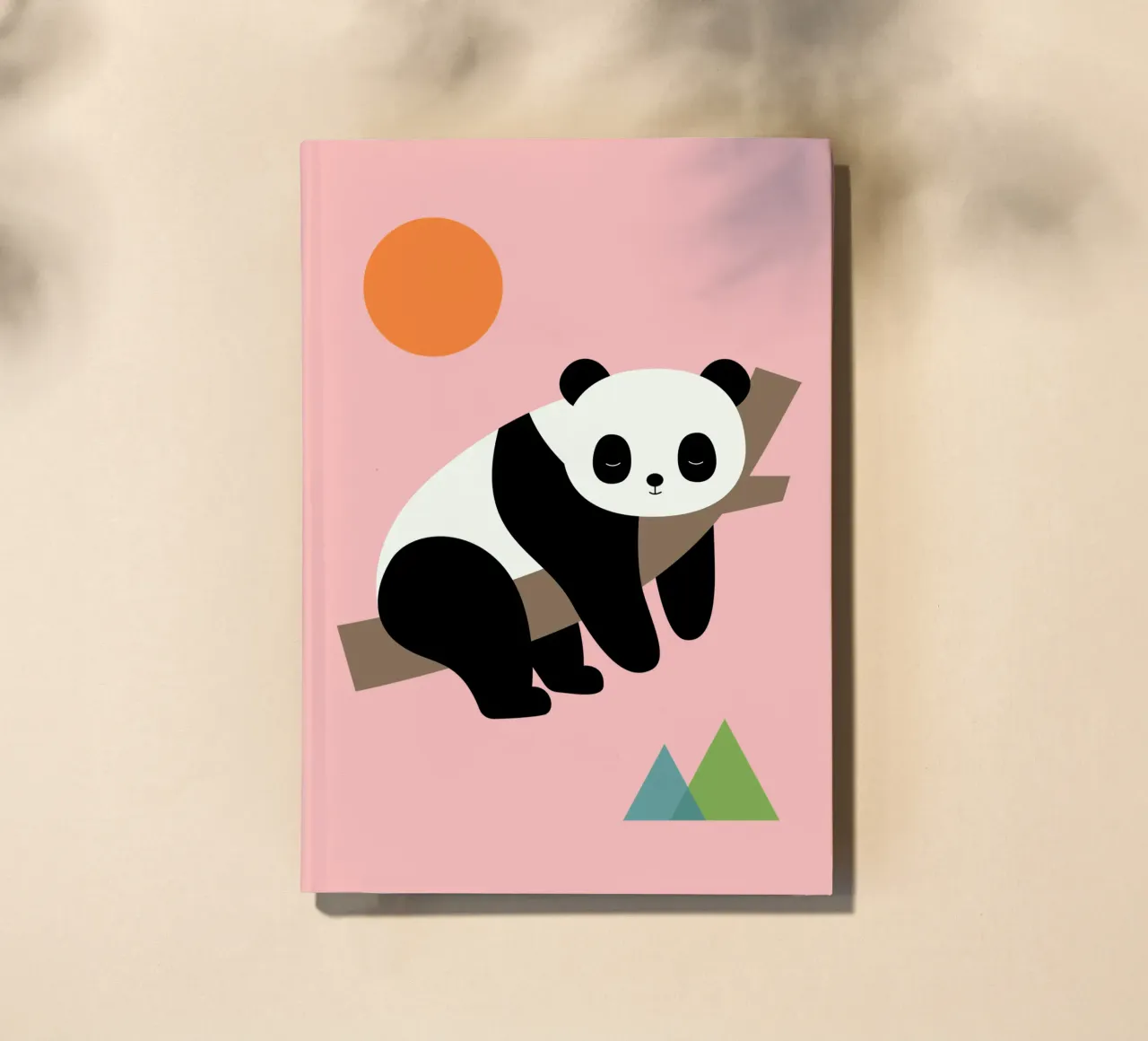 Lazy Day notebook by Andy Westface