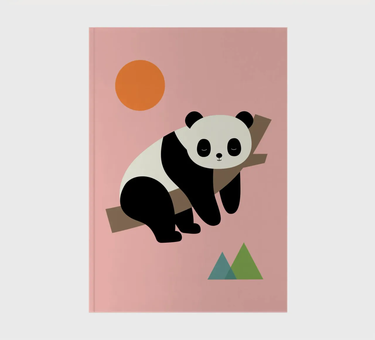 Lazy Day notebook by Andy Westface