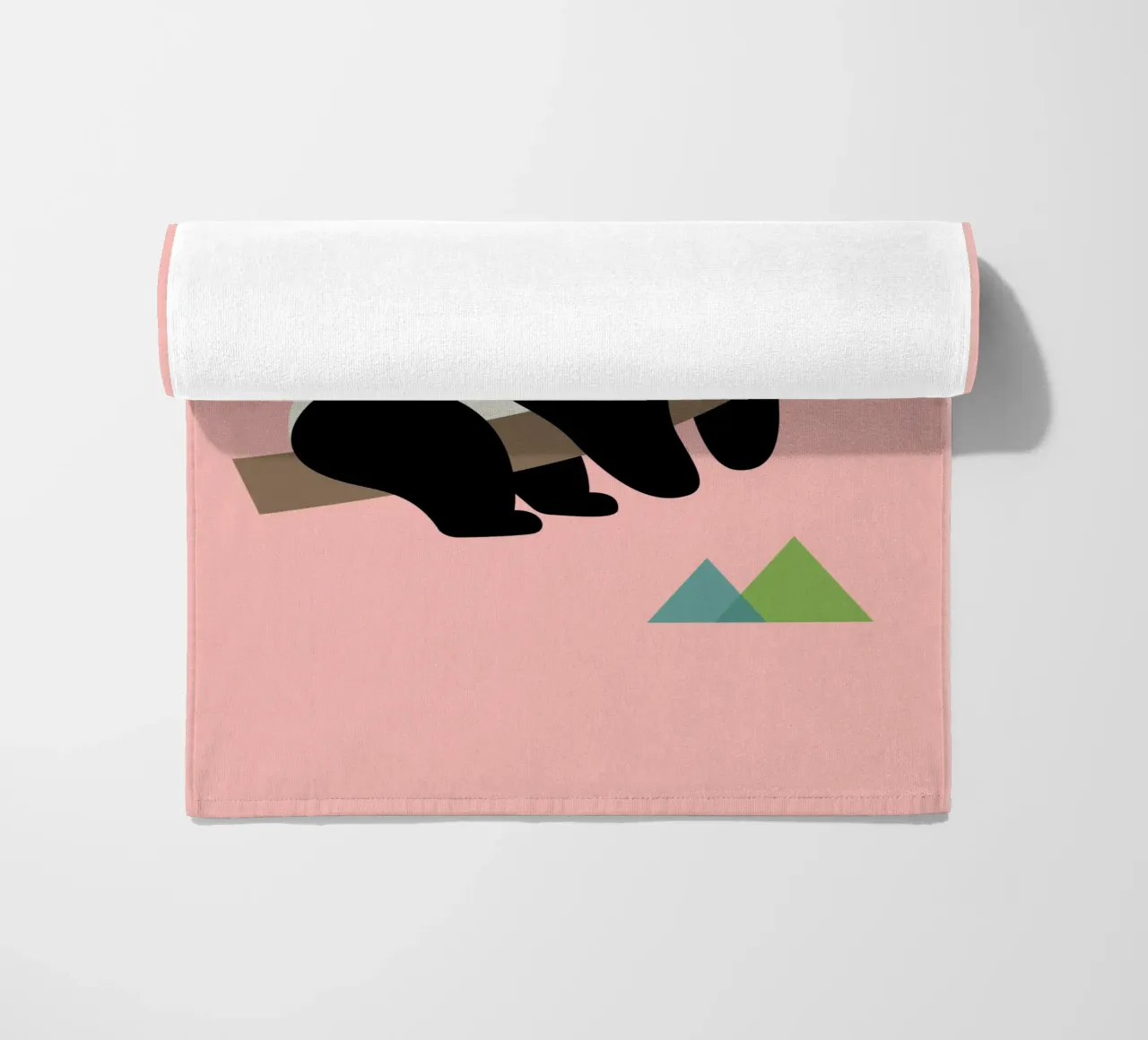 Lazy Day beach towel by Andy Westface