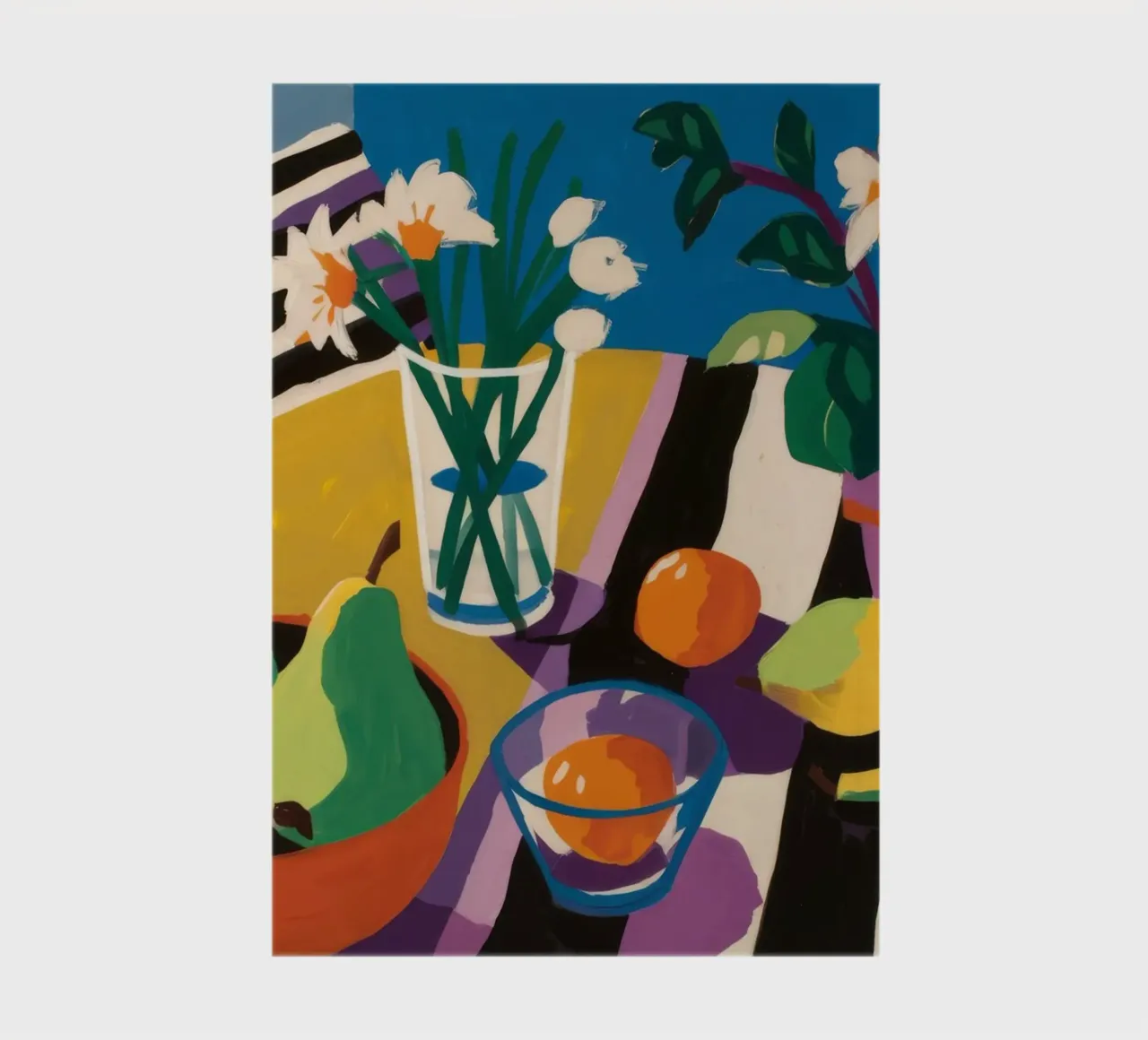Abstract Lemon Table notebook by Stone Decade