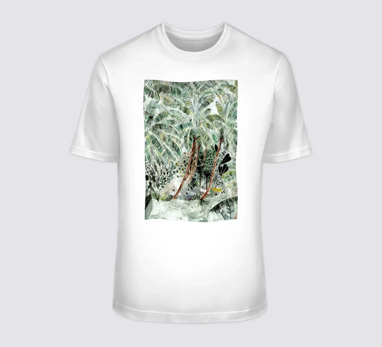 Jungle Surf t-shirt da Isabelle Vandeplassche
