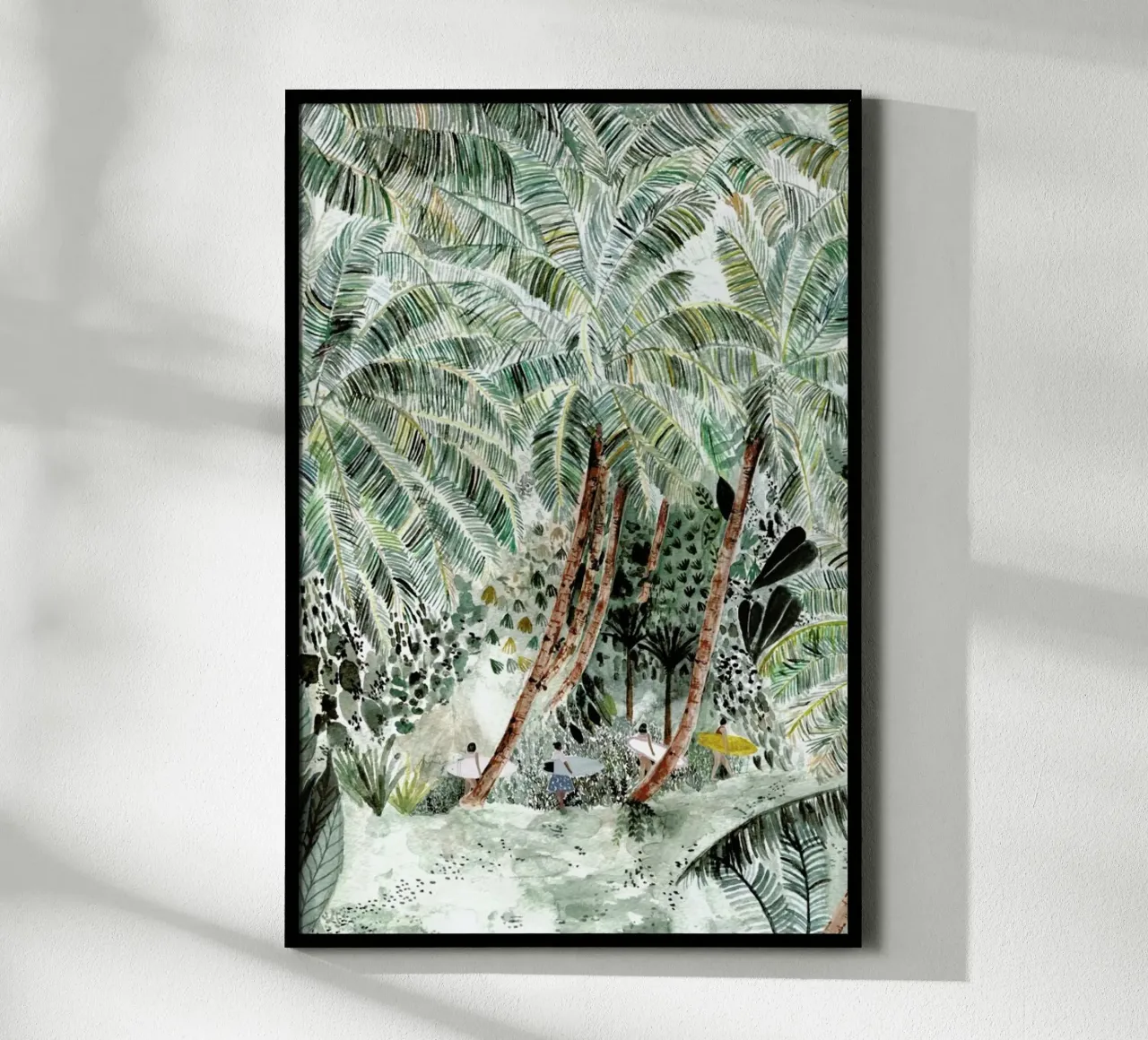 Jungle Surf poster da Isabelle Vandeplassche