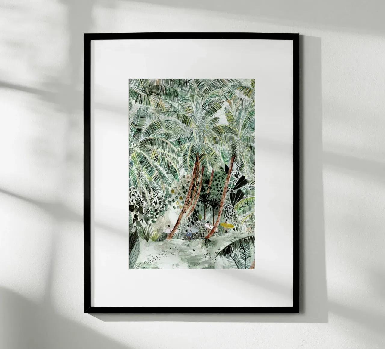 Jungle Surf poster da Isabelle Vandeplassche