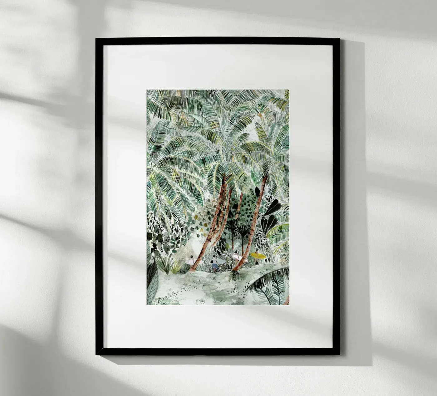 Jungle Surf poster da Isabelle Vandeplassche