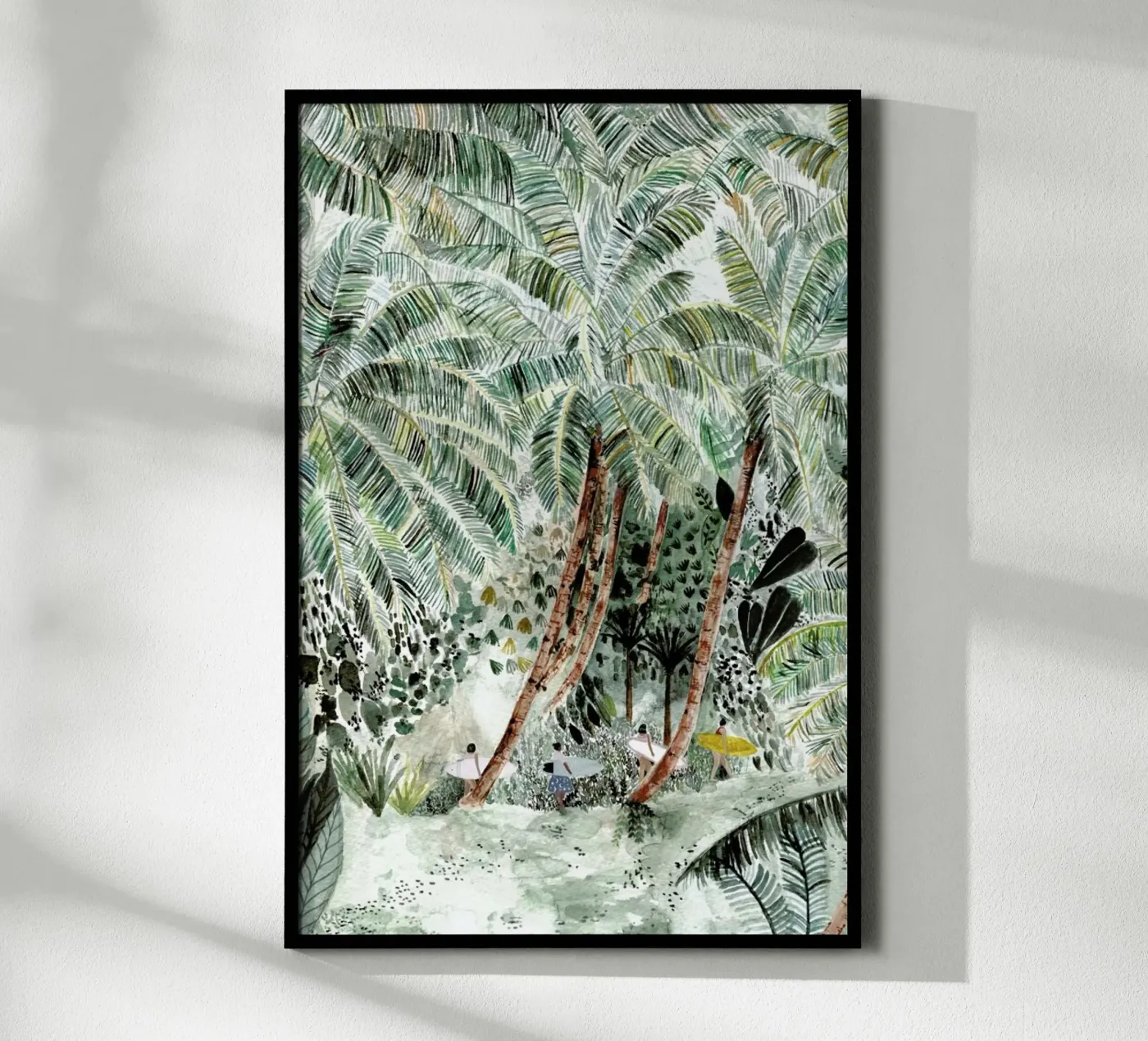 Jungle Surf poster da Isabelle Vandeplassche