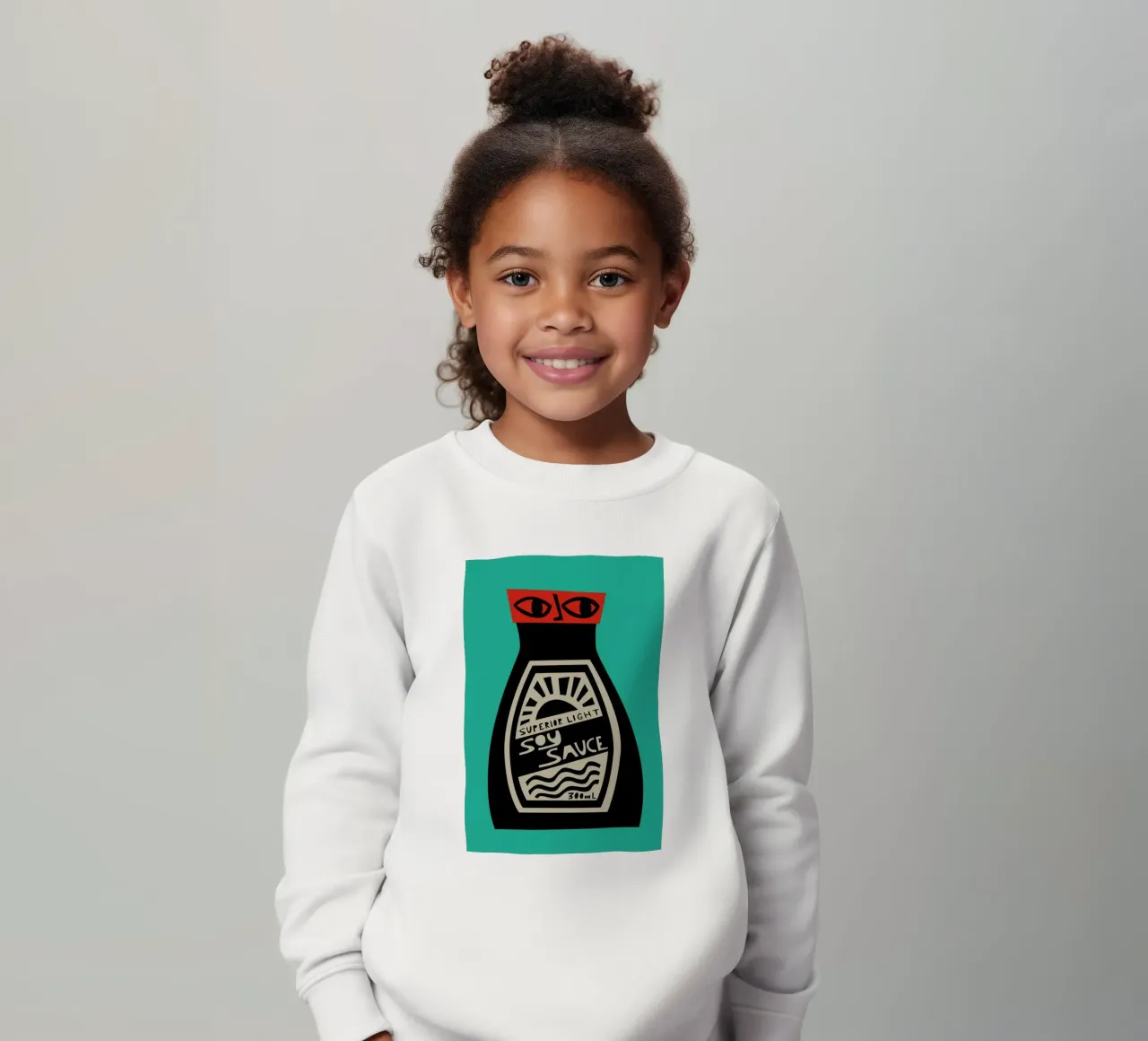 Salsa di soia felpa bambino da Fox & Velvet