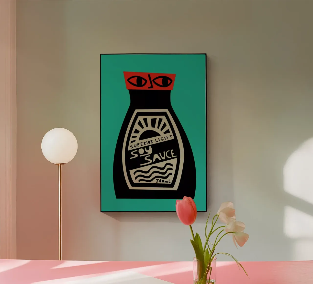Salsa di soia plexiglass da Fox & Velvet