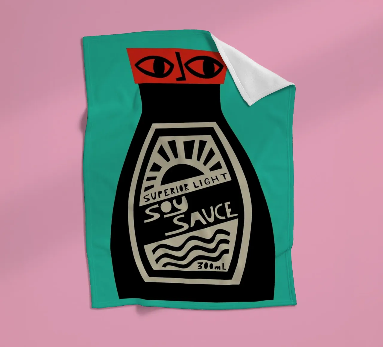 Salsa di soia coperta in pile da Fox & Velvet