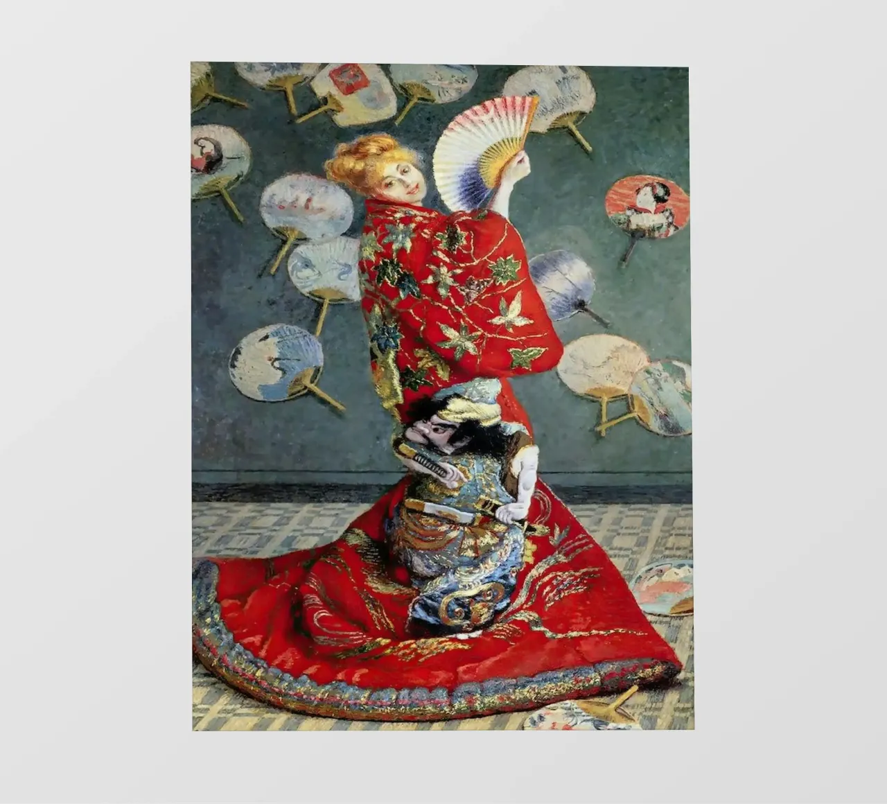Vintage Claude Monet - Retro Japanese pellicola backlit da yossy