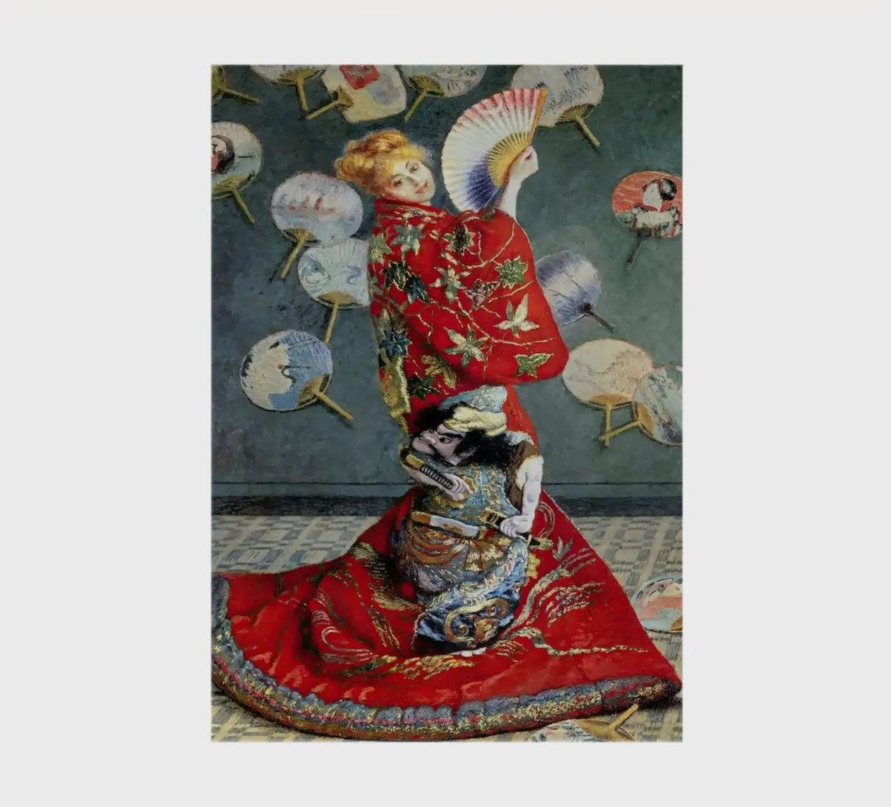 Vintage Claude Monet - Retro Japanese notebook by yossy
