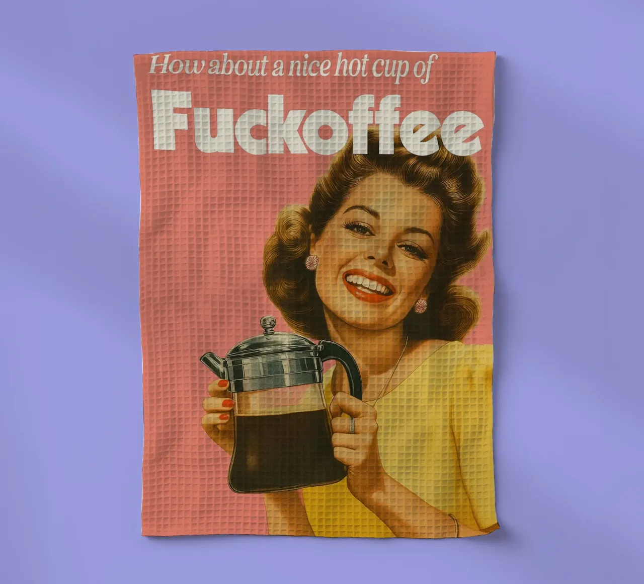 Divertente Caffè retrò Cucina sarcastica canovaccio da cucina da oneroad