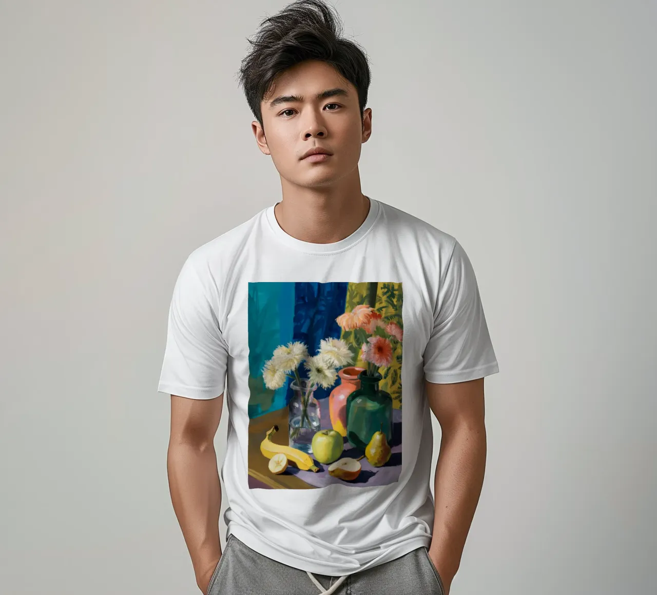Medley di frutta e fiori t-shirt da Stone Decade