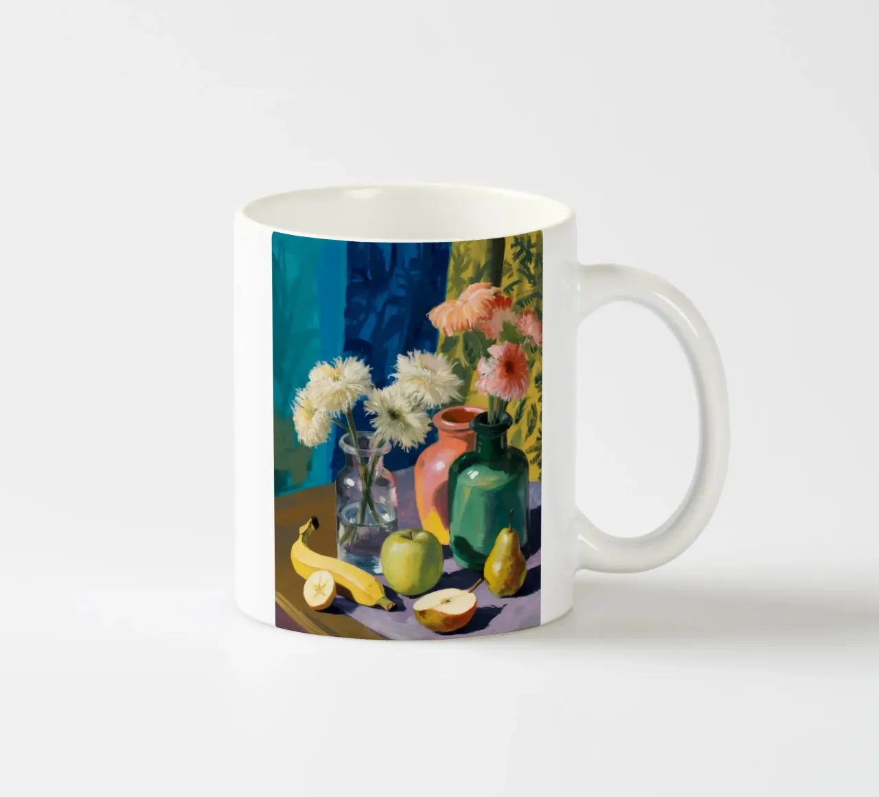 Medley di frutta e fiori tazza in ceramica da Stone Decade