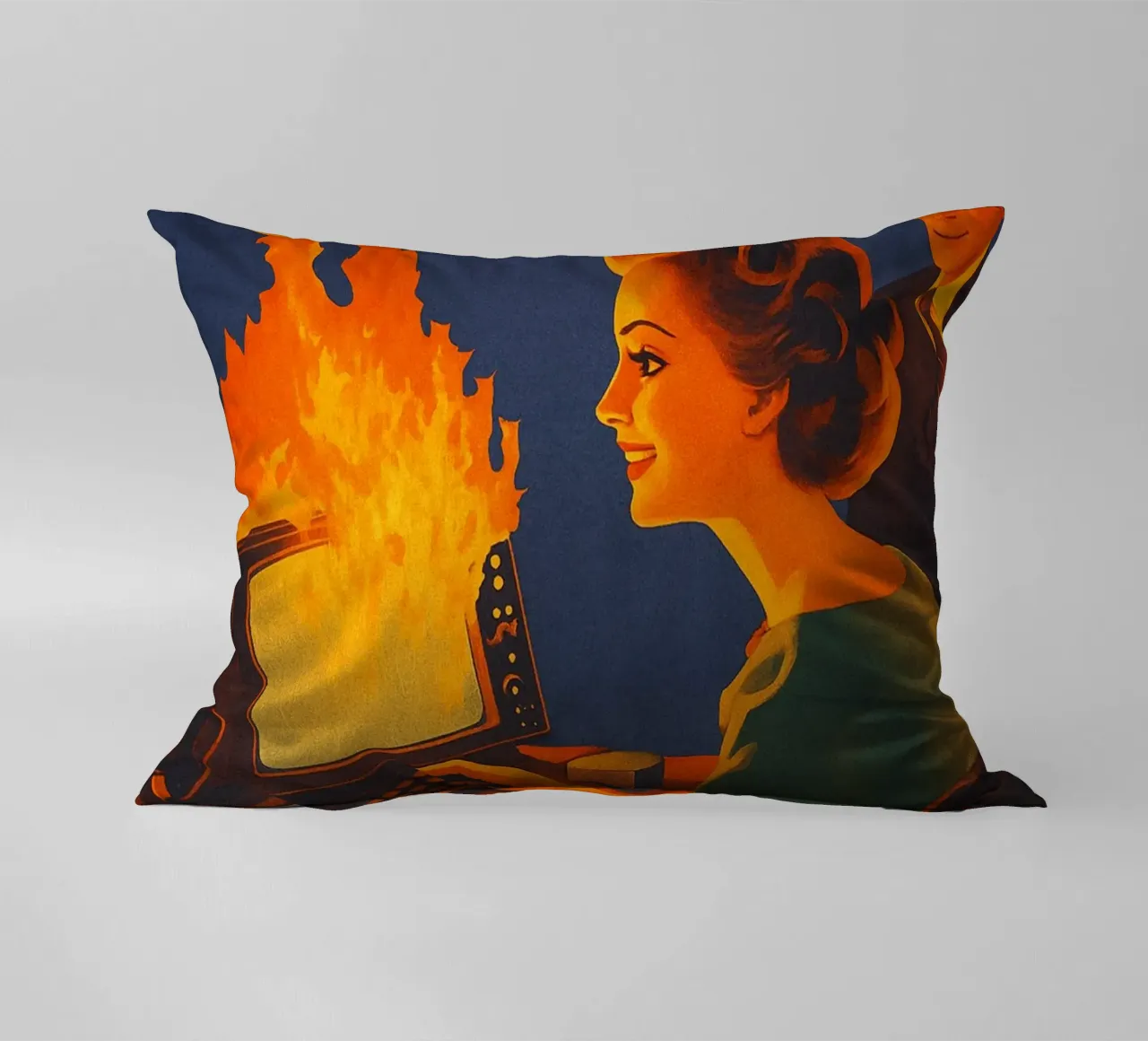 Divertente Retro Computer IT Tech Support cuscino da oneroad