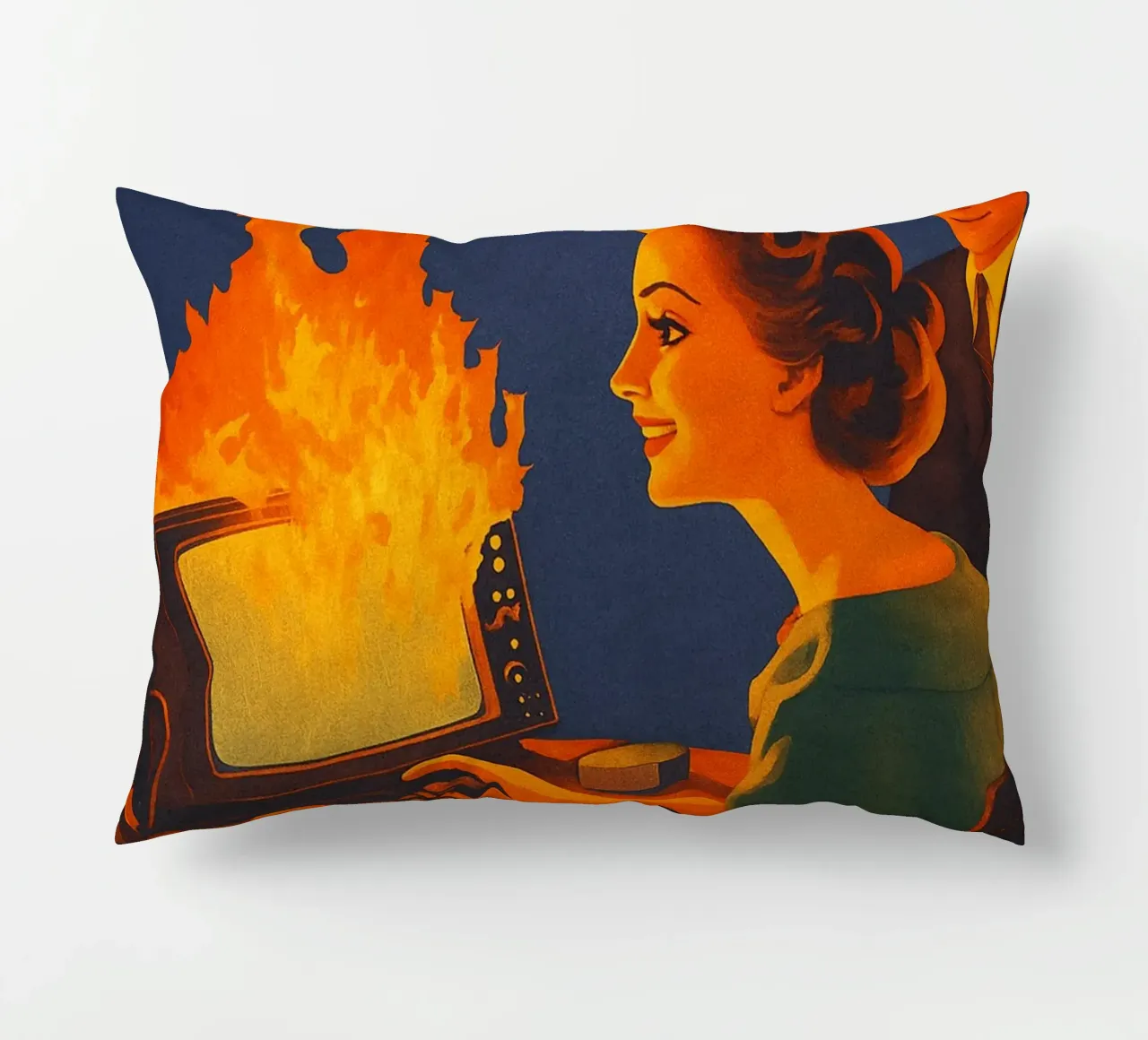 Divertente Retro Computer IT Tech Support cuscino da oneroad