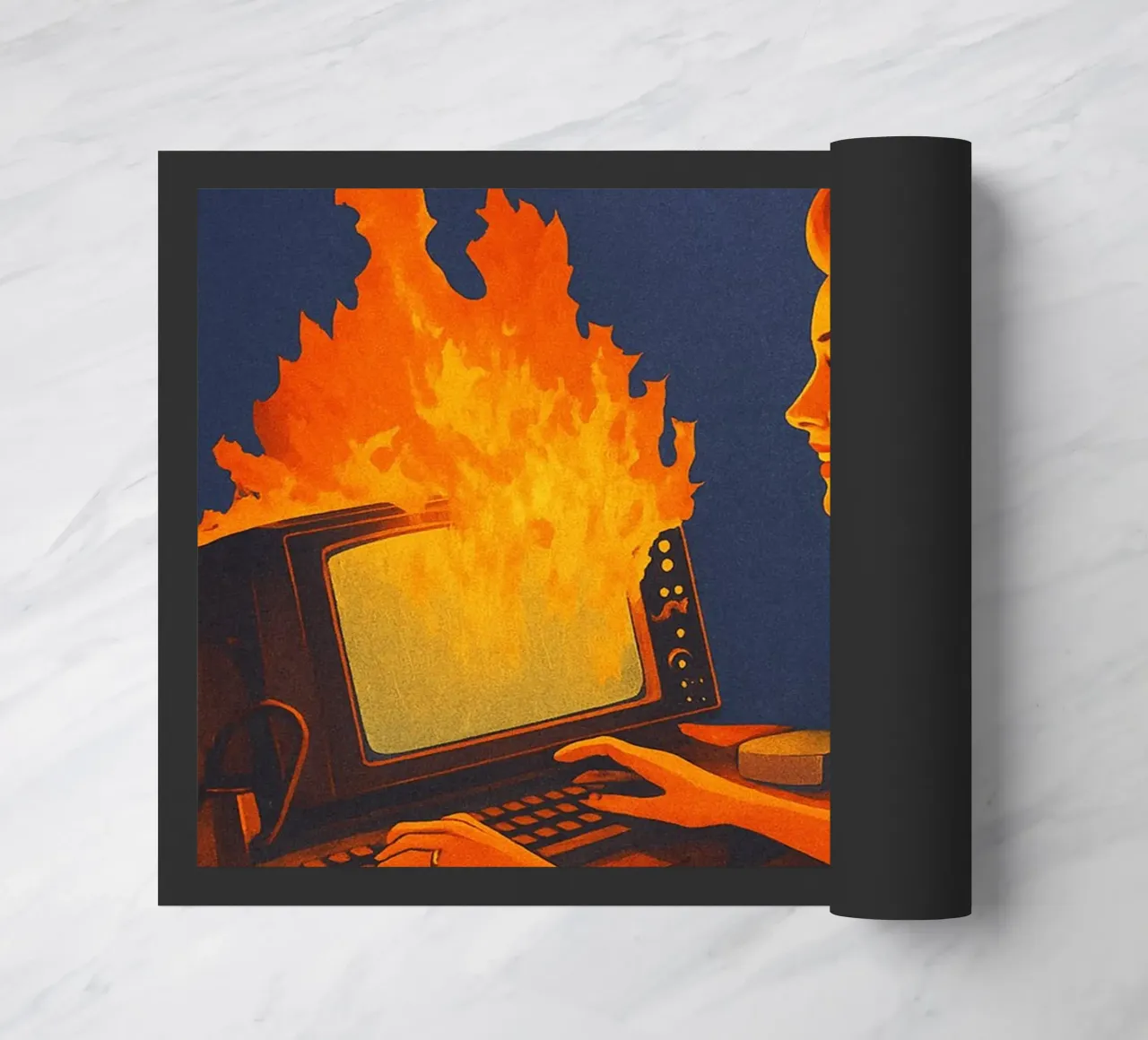 Divertente Retro Computer IT Tech Support zerbino da oneroad