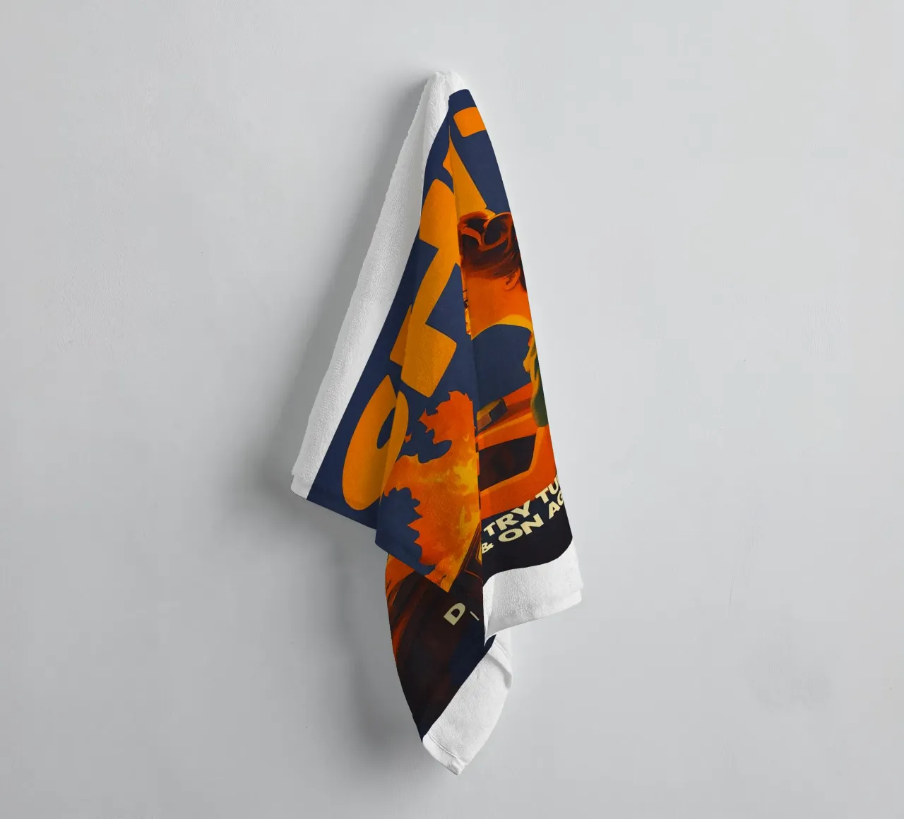 Funny Retro Computer IT Tech Support towel by oneroad