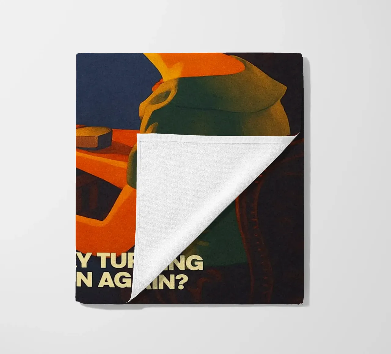 Divertente Retro Computer IT Tech Support telo mare da oneroad