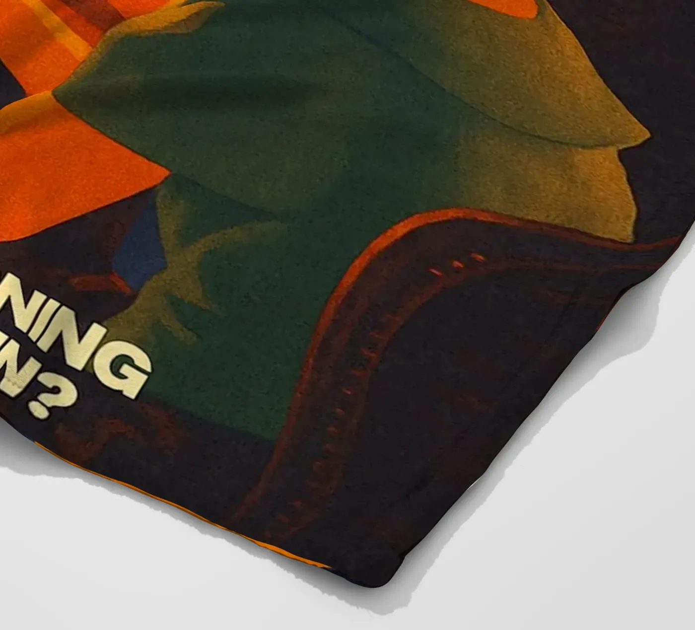 Funny Retro Computer IT Tech Support fleece blanket by oneroad
