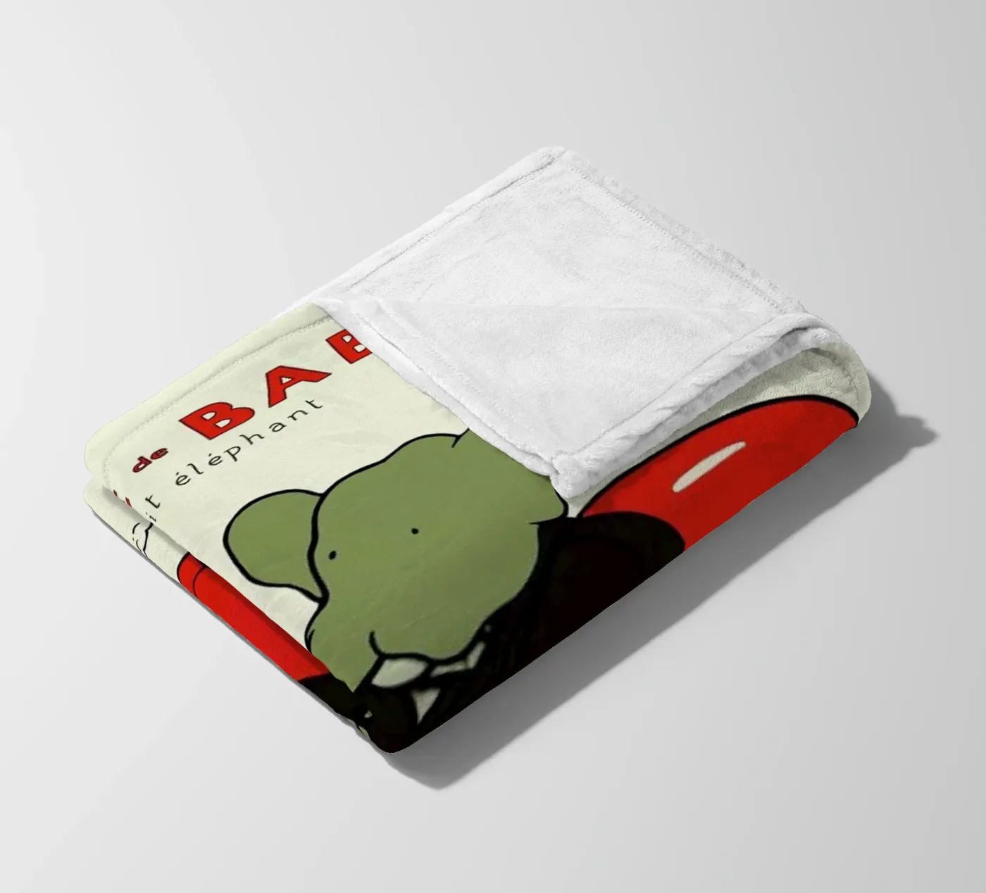 Babar's Car Fleecedecke von Little Flourishes