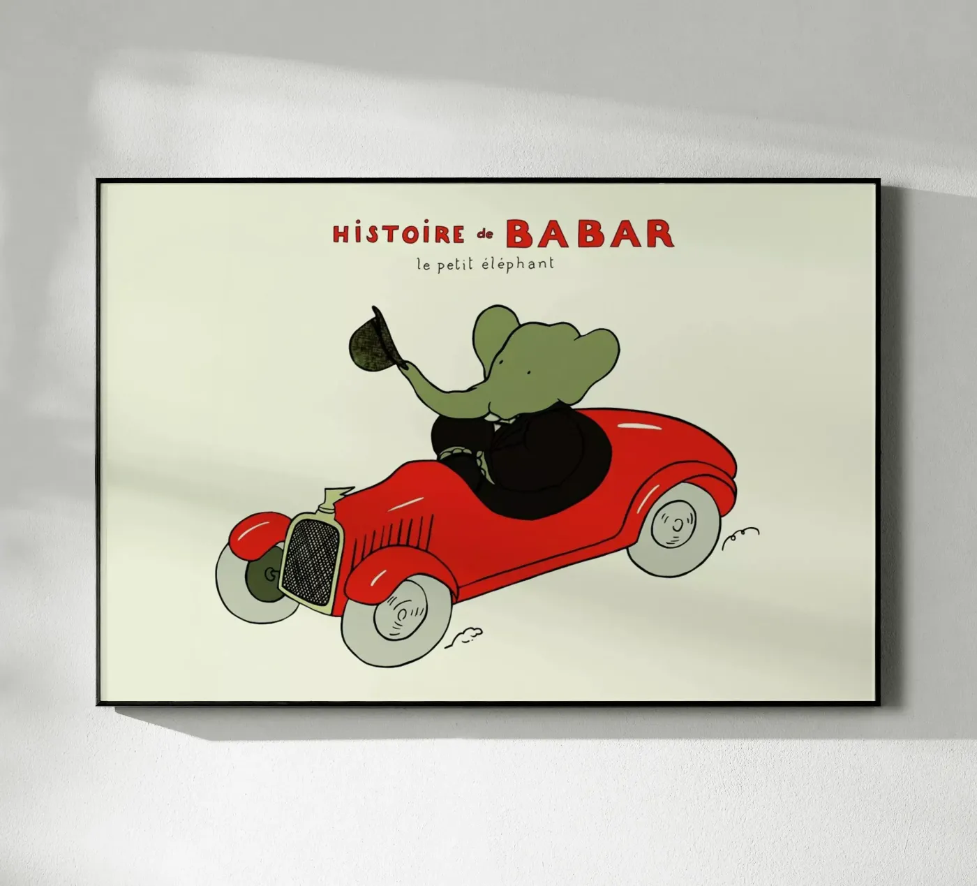 Babar's Car plexiglass da Little Flourishes