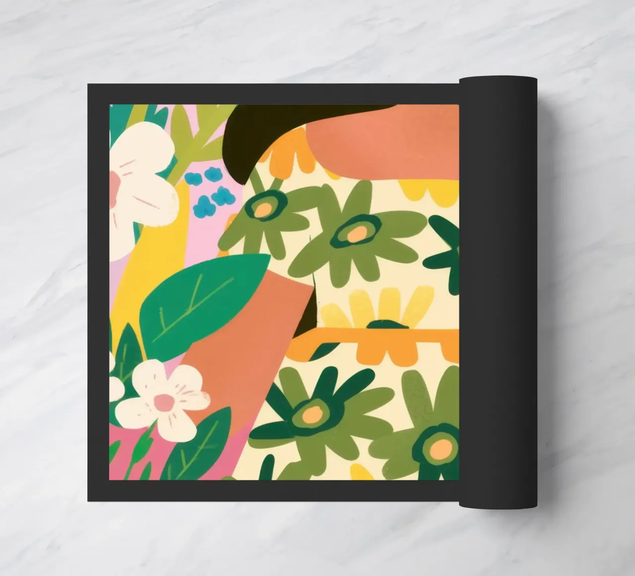 Daisy Dress Delight doormat by Marigold Tiga