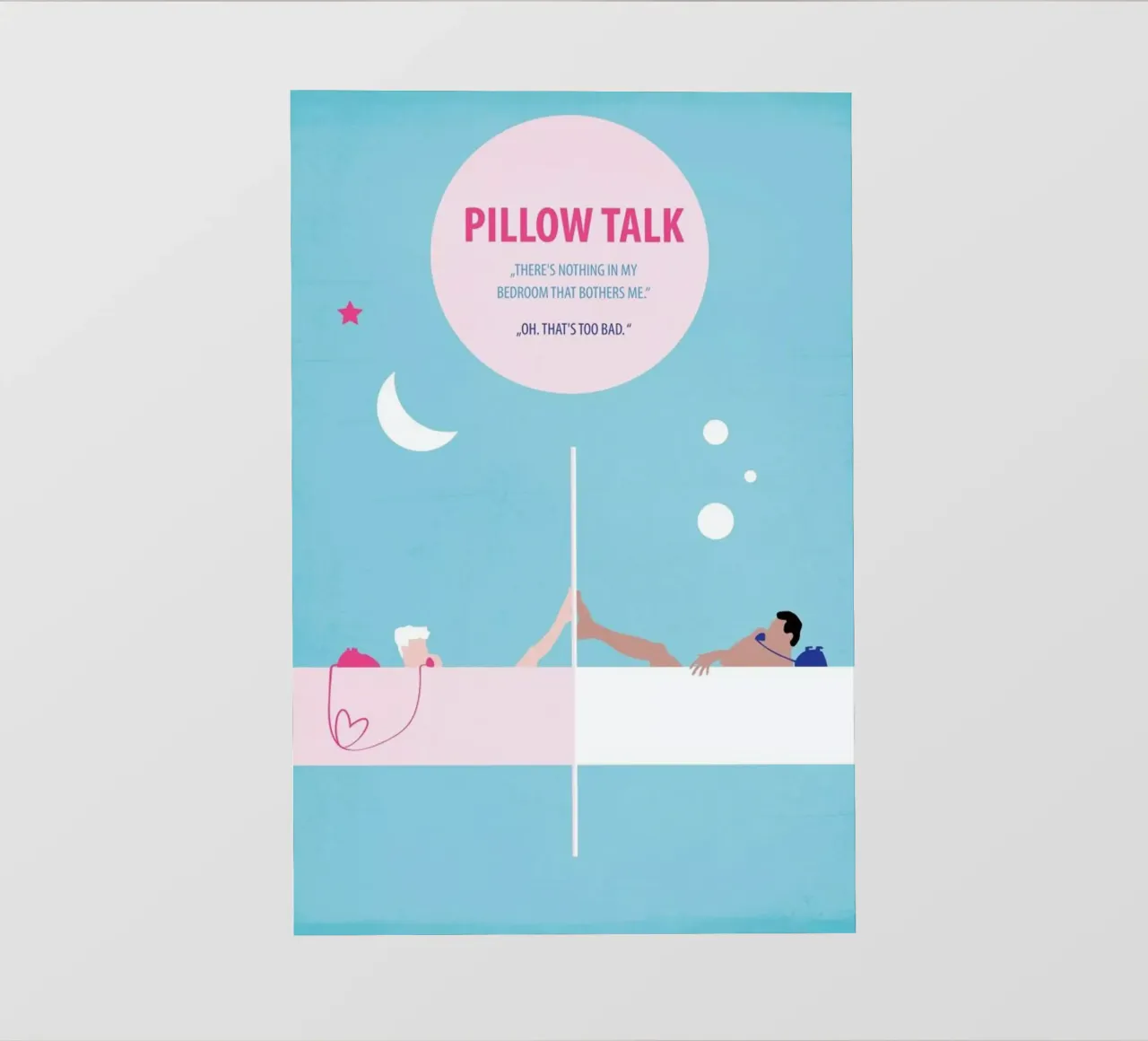 Pillow Talk pellicola backlit da Fräulein Fisher