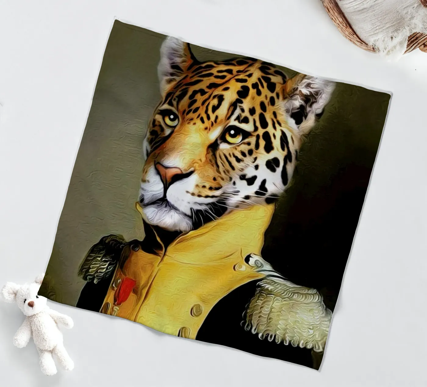 Solomon fleecedeken van Tein Lucasson