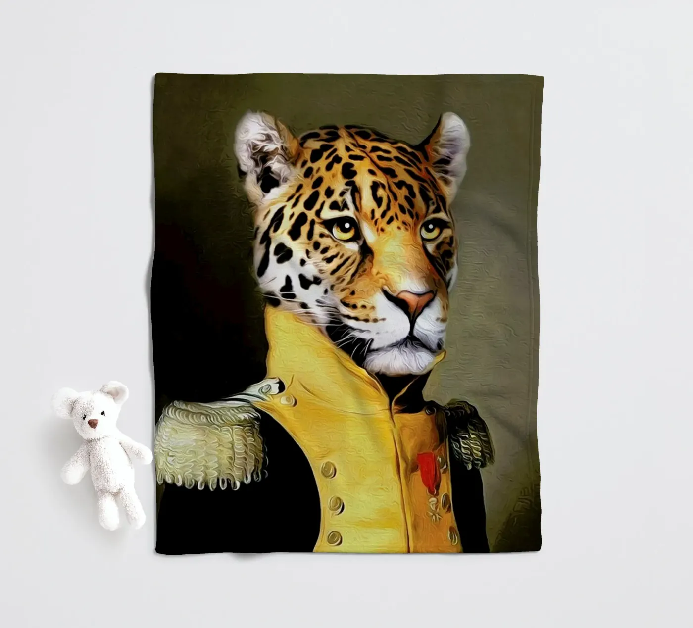 Solomon fleecedeken van Tein Lucasson