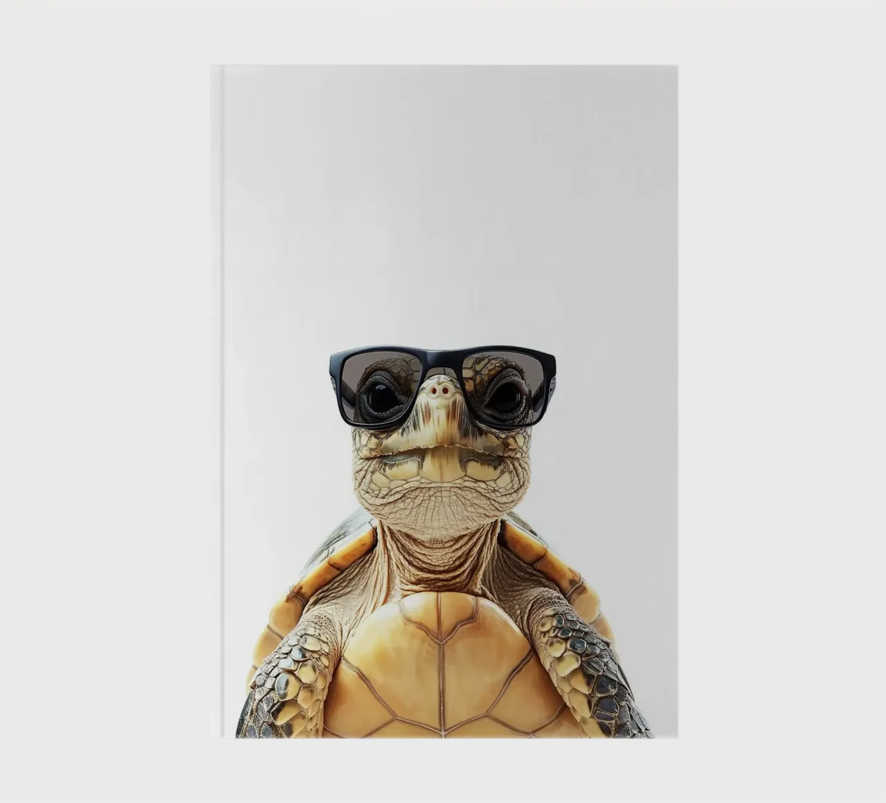 Cool Turtle in Sunglasses notebook by Brandi N Huskey