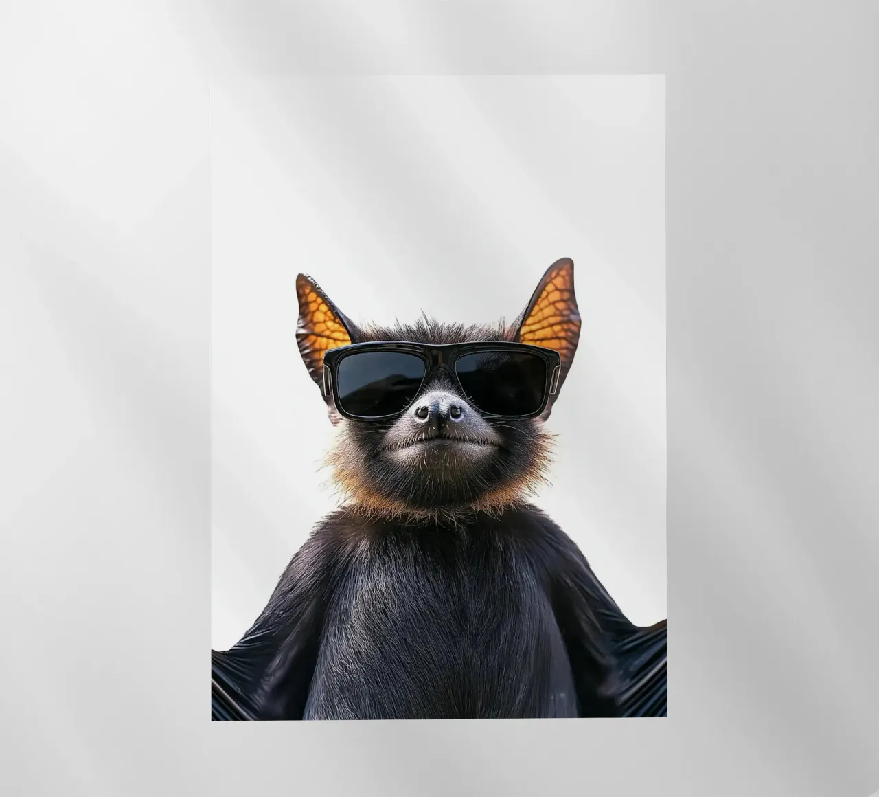 Pipistrello cool con occhiali da sole pellicola backlit da Brandi N Huskey
