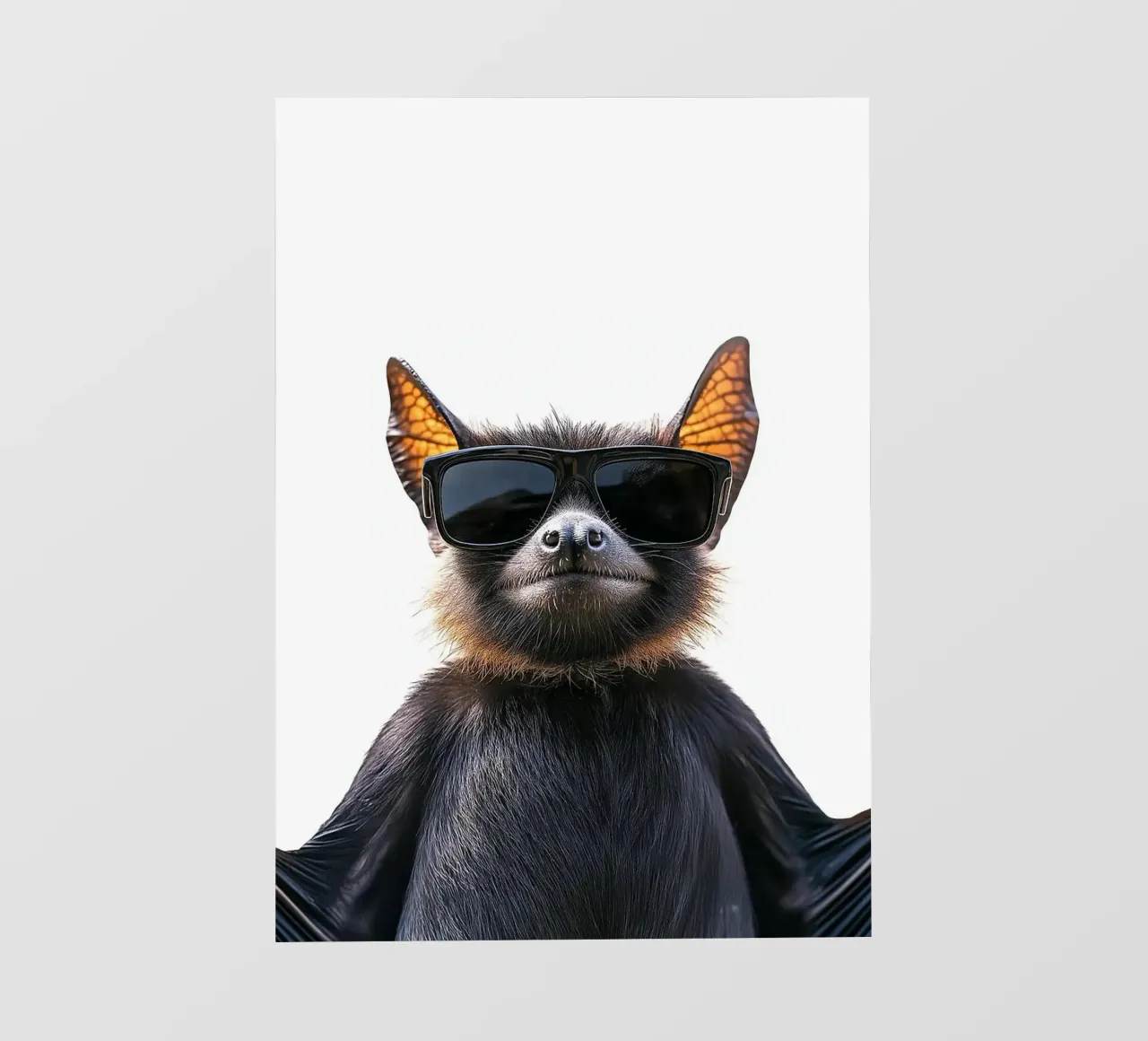 Pipistrello cool con occhiali da sole pellicola backlit da Brandi N Huskey