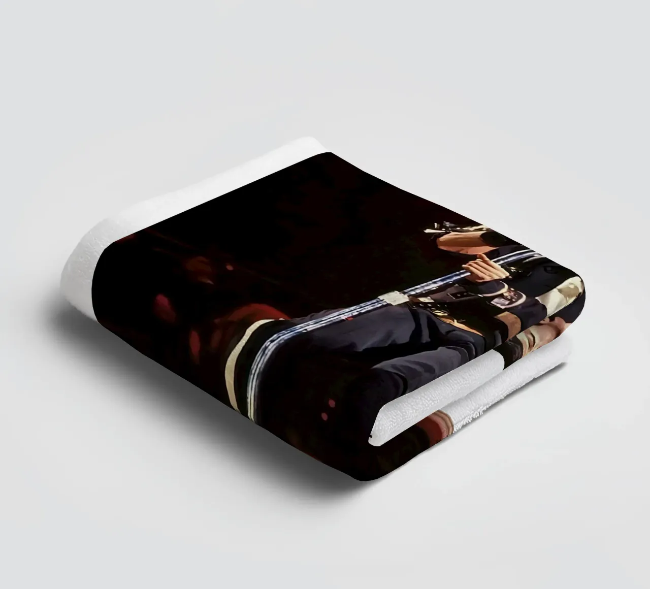 Concert musical and dance Michael Jackson towel by wernoka