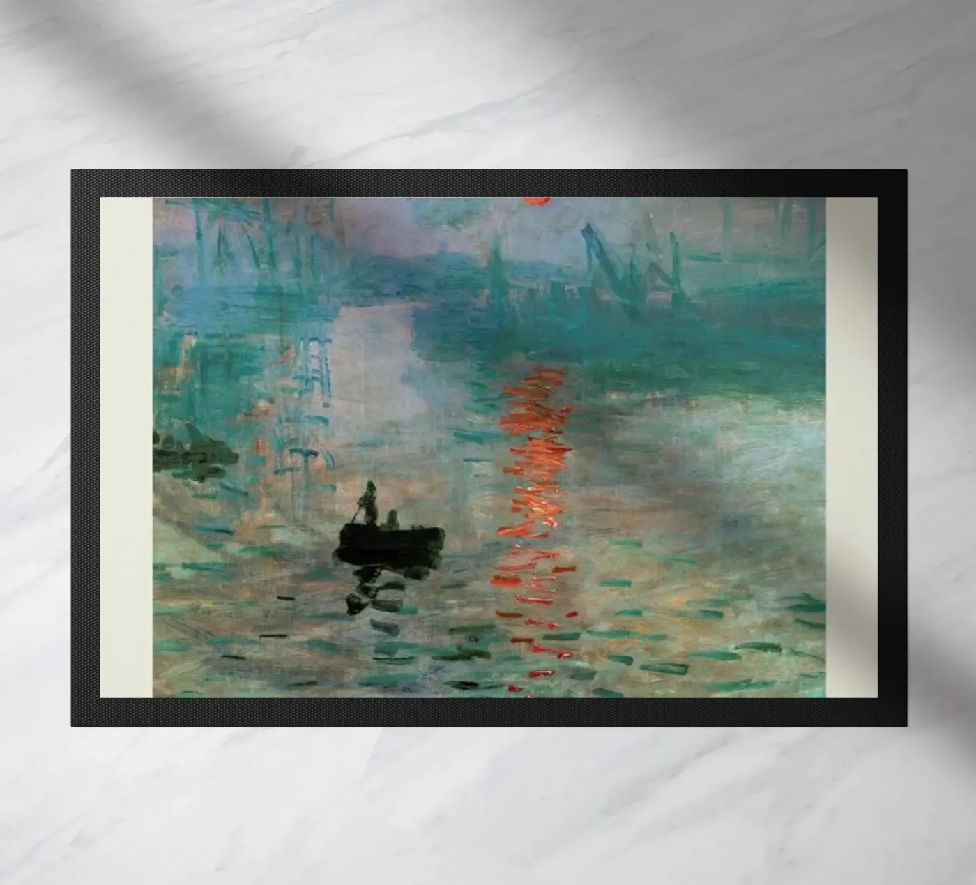 Monet – Signed Impression doormat by Vintage by JUNIQE