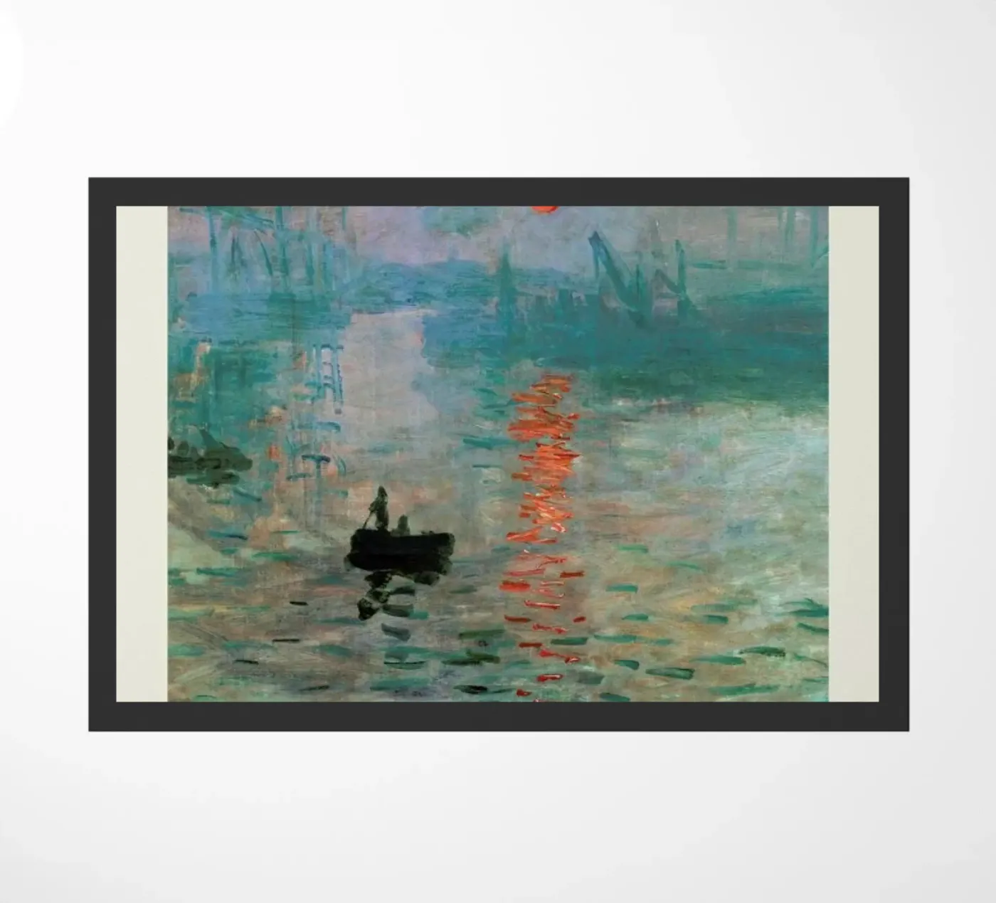 Monet – Signed Impression doormat by Vintage by JUNIQE