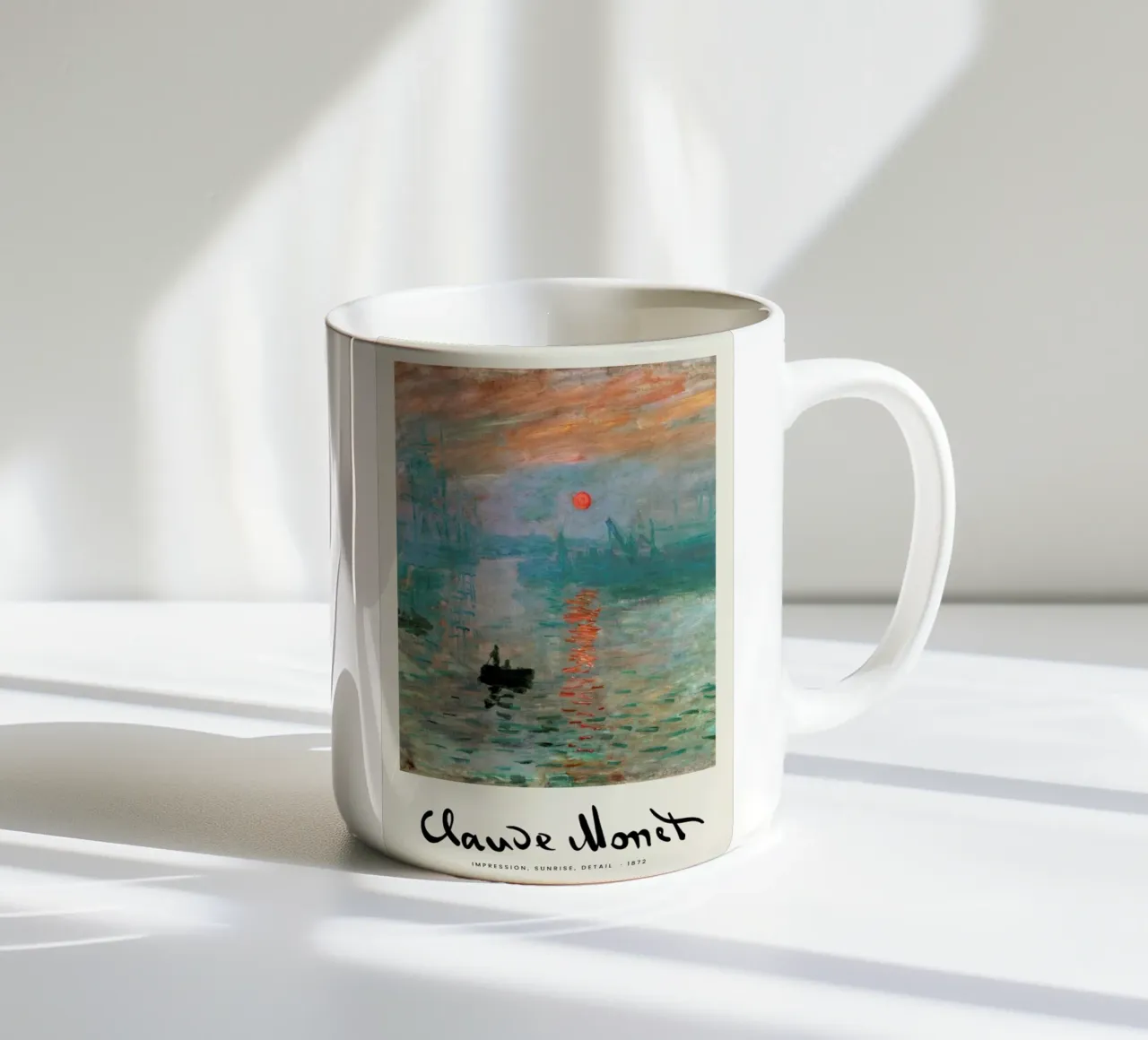 Monet – Signed Impression tazza in ceramica da Vintage by JUNIQE