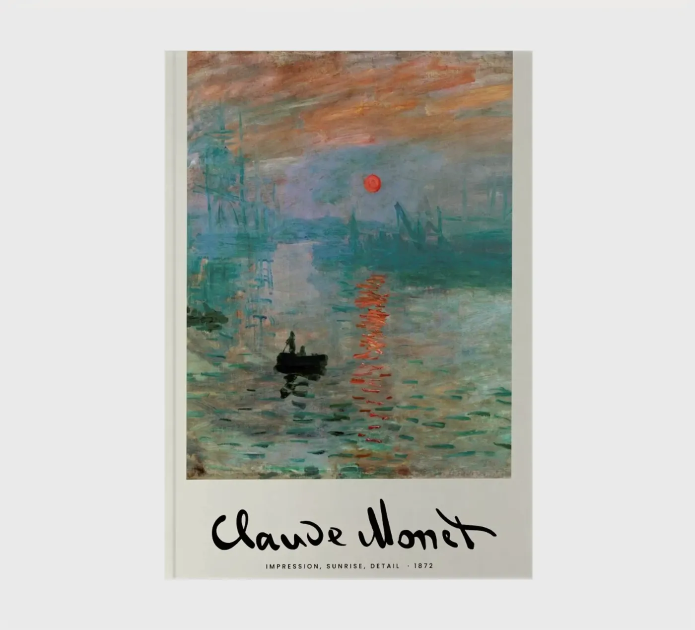 Monet – Signed Impression notebook by Vintage by JUNIQE