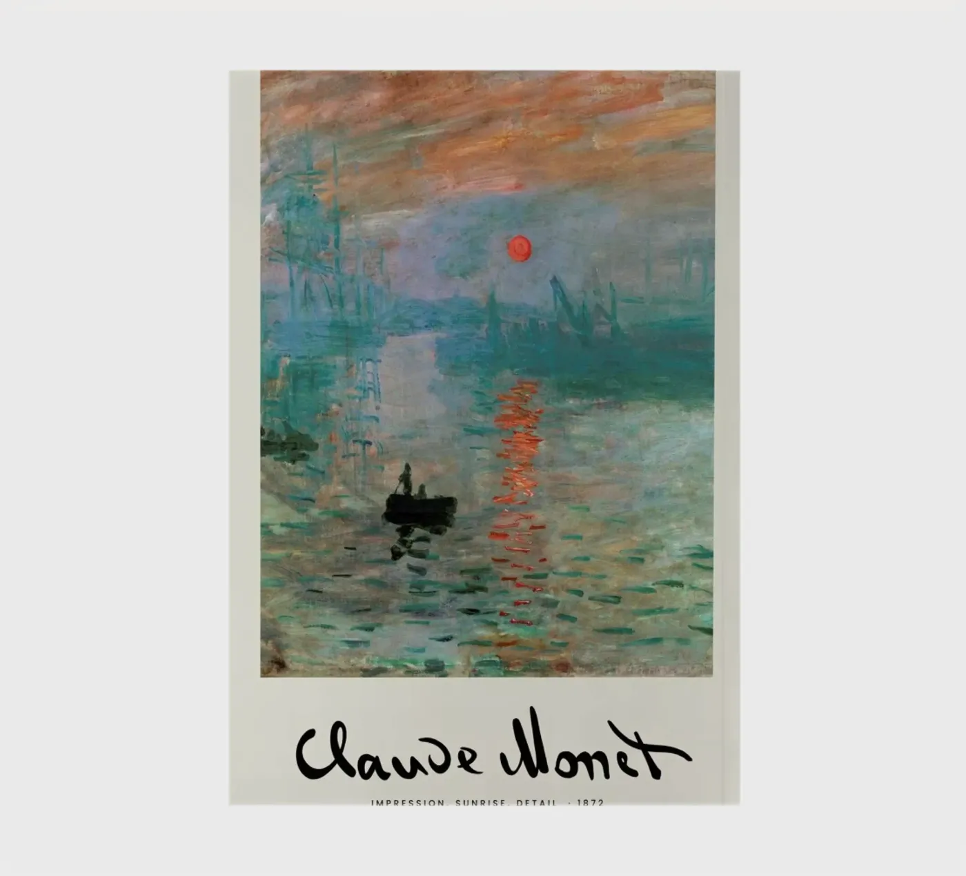 Monet – Signed Impression notebook by Vintage by JUNIQE