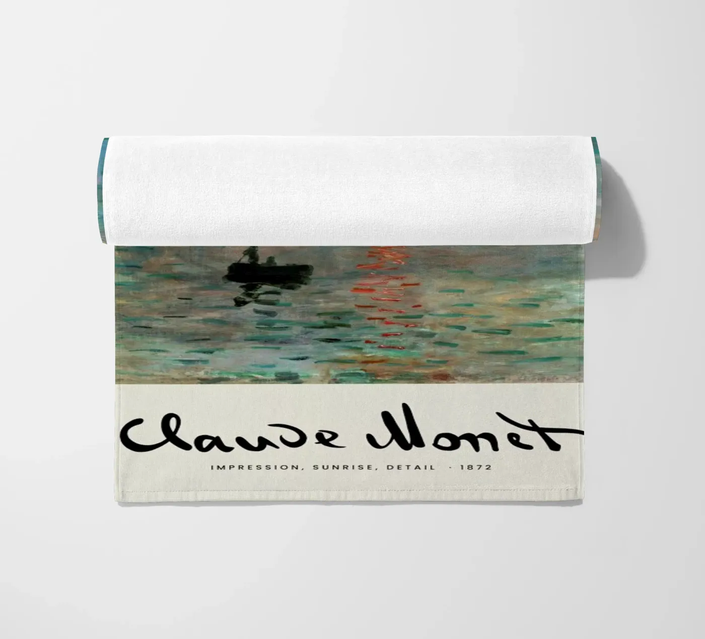 Monet – Signed Impression telo mare da Vintage by JUNIQE